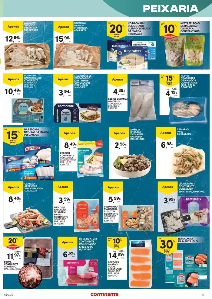 Folheto Açores: Em janeiro a poupança vem primeiro de 3 de janeiro até 22 de janeiro 2025 - Pagina 3