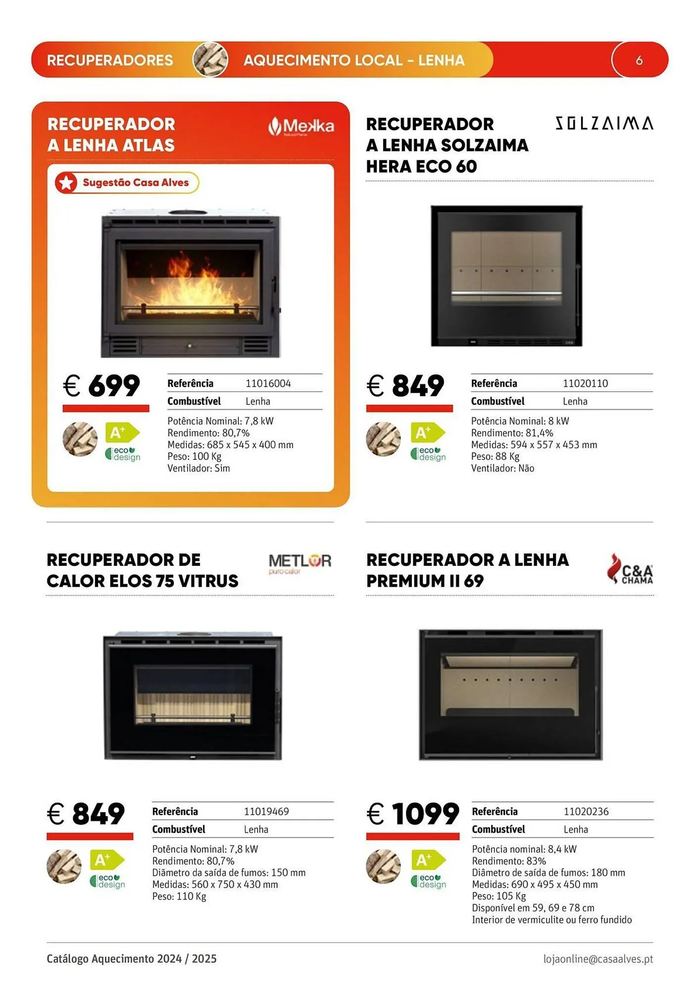 Folheto Folheto Casa Alves de 24 de março até 31 de março 2025 - Pagina 6