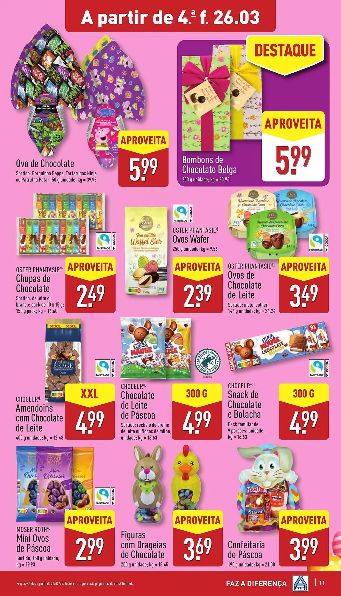 Folheto Folheto ALDI de 26 de março até 1 de abril 2025 - Pagina 11