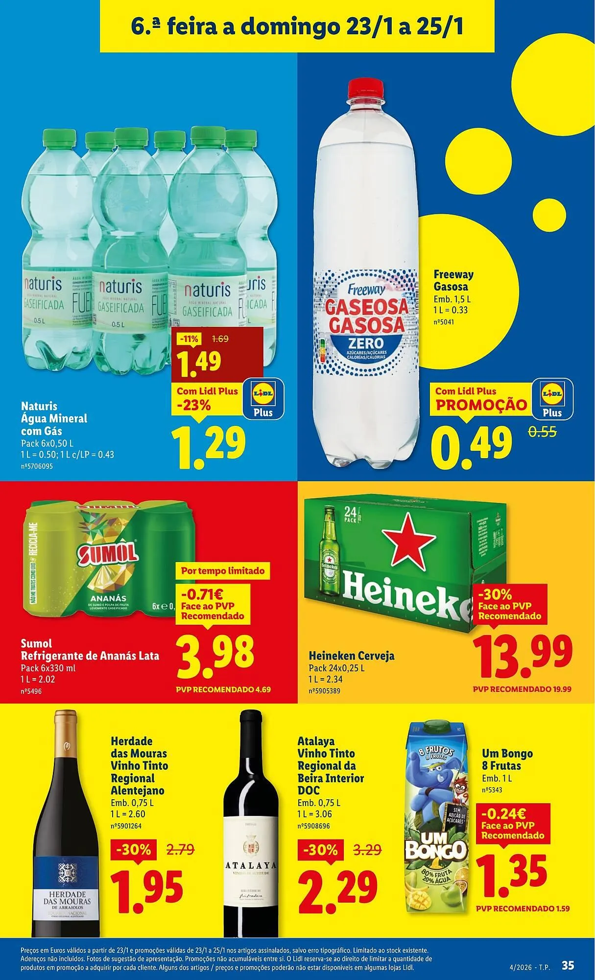 Folheto Folheto Lidl de 19 de janeiro até 25 de janeiro 2026 - Pagina 35