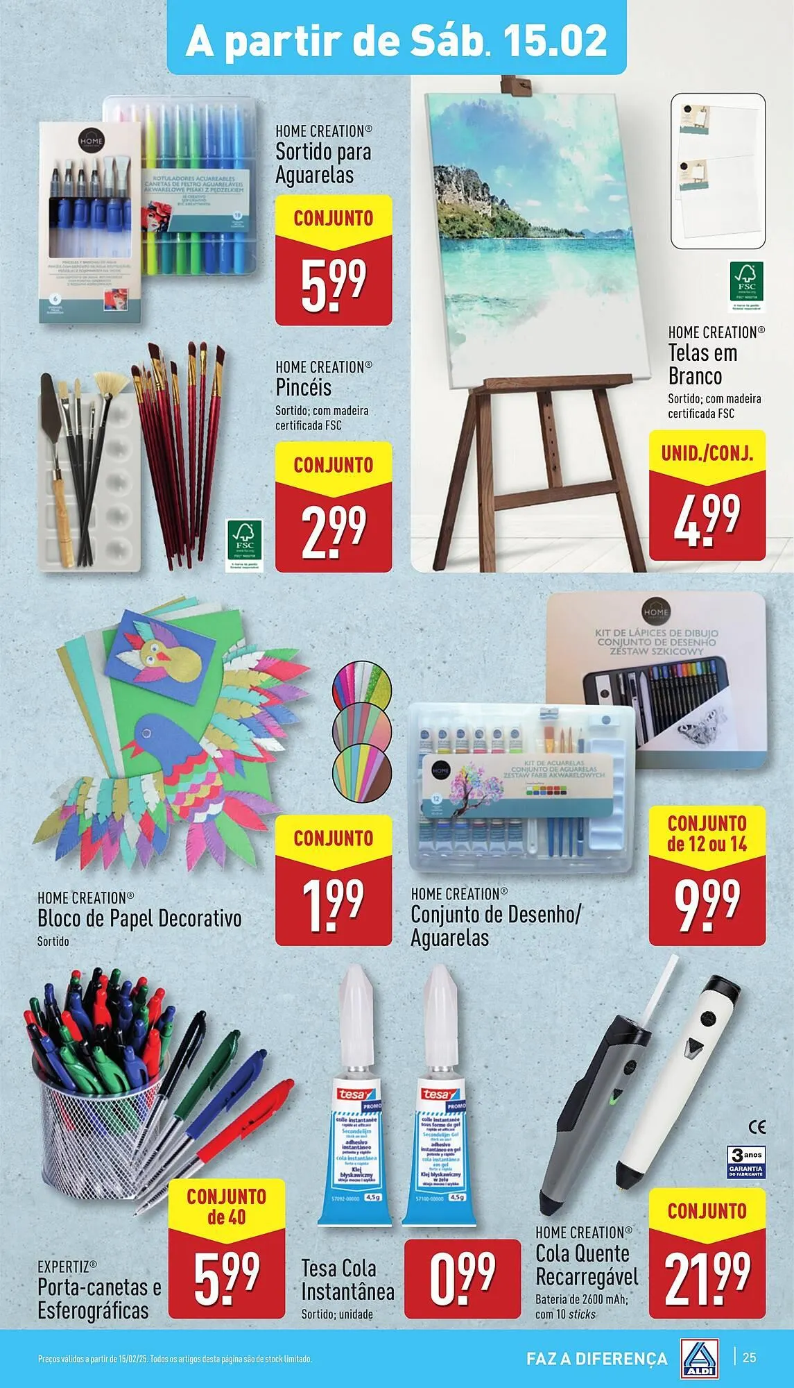 Folheto Folheto ALDI de 12 de fevereiro até 18 de fevereiro 2025 - Pagina 25