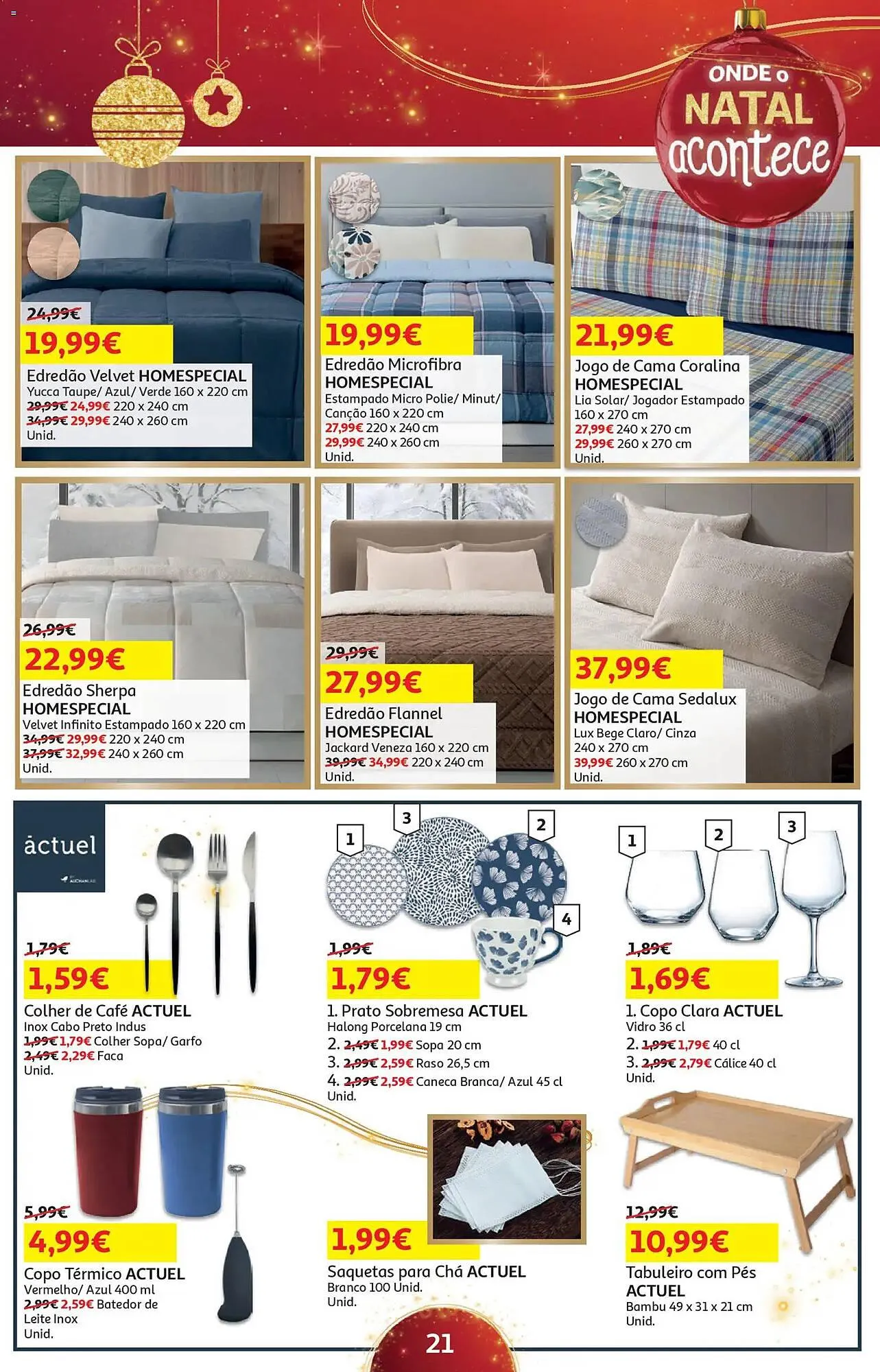 Folheto Folheto Auchan de 18 de novembro até 5 de dezembro 2025 - Pagina 21