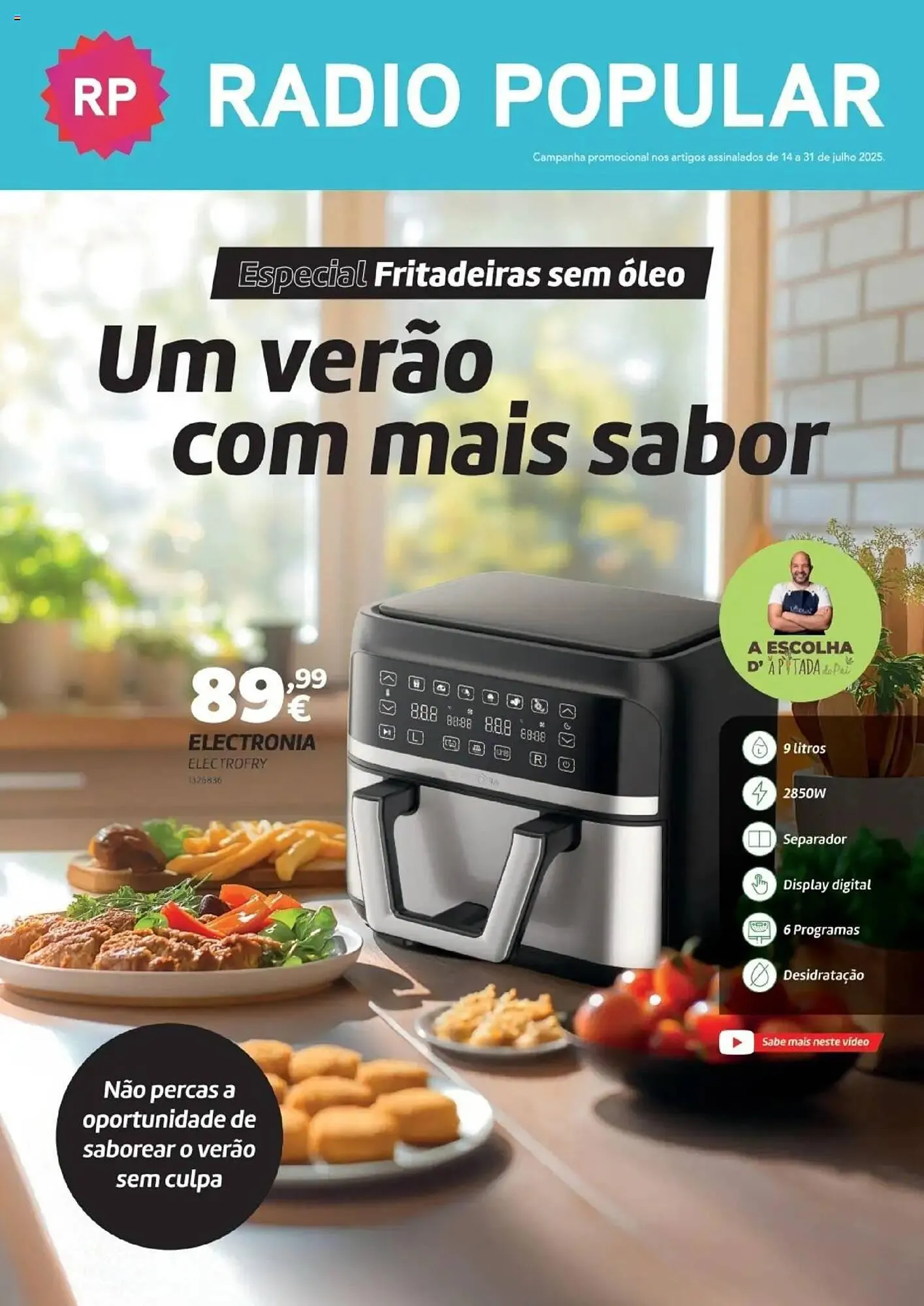 Folheto Folheto Radio Popular de 14 de julho até 1 de agosto 2025 - Pagina 1