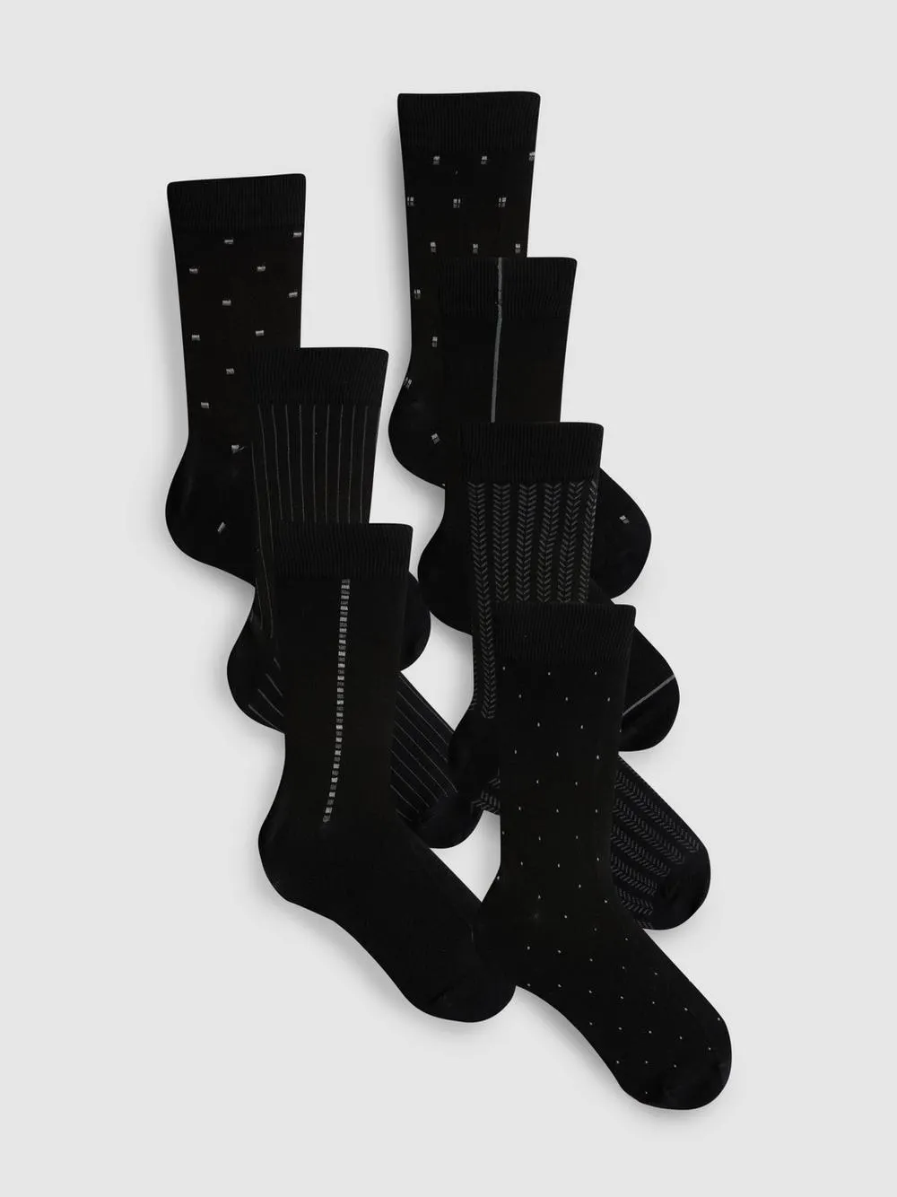 Pack 6 pares meias padrão