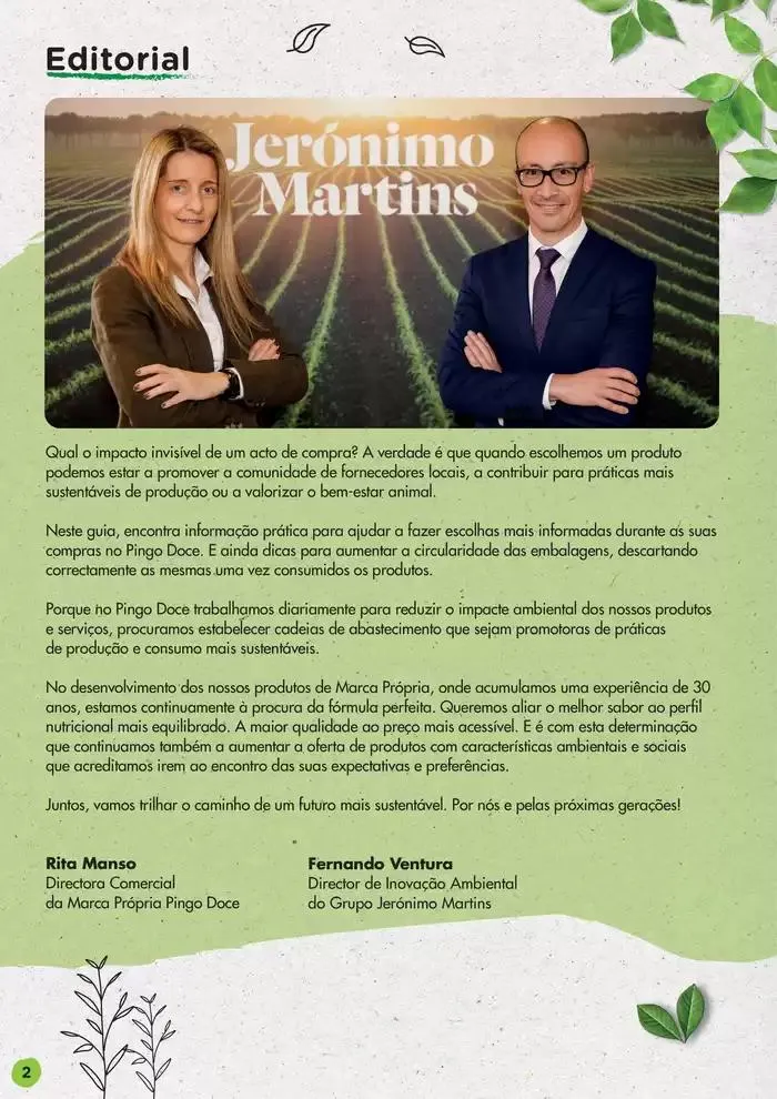 Folheto Pingo Doce Guia de Boas Práticas Ambientais de 17 de dezembro até 17 de janeiro 2025 - Pagina 2