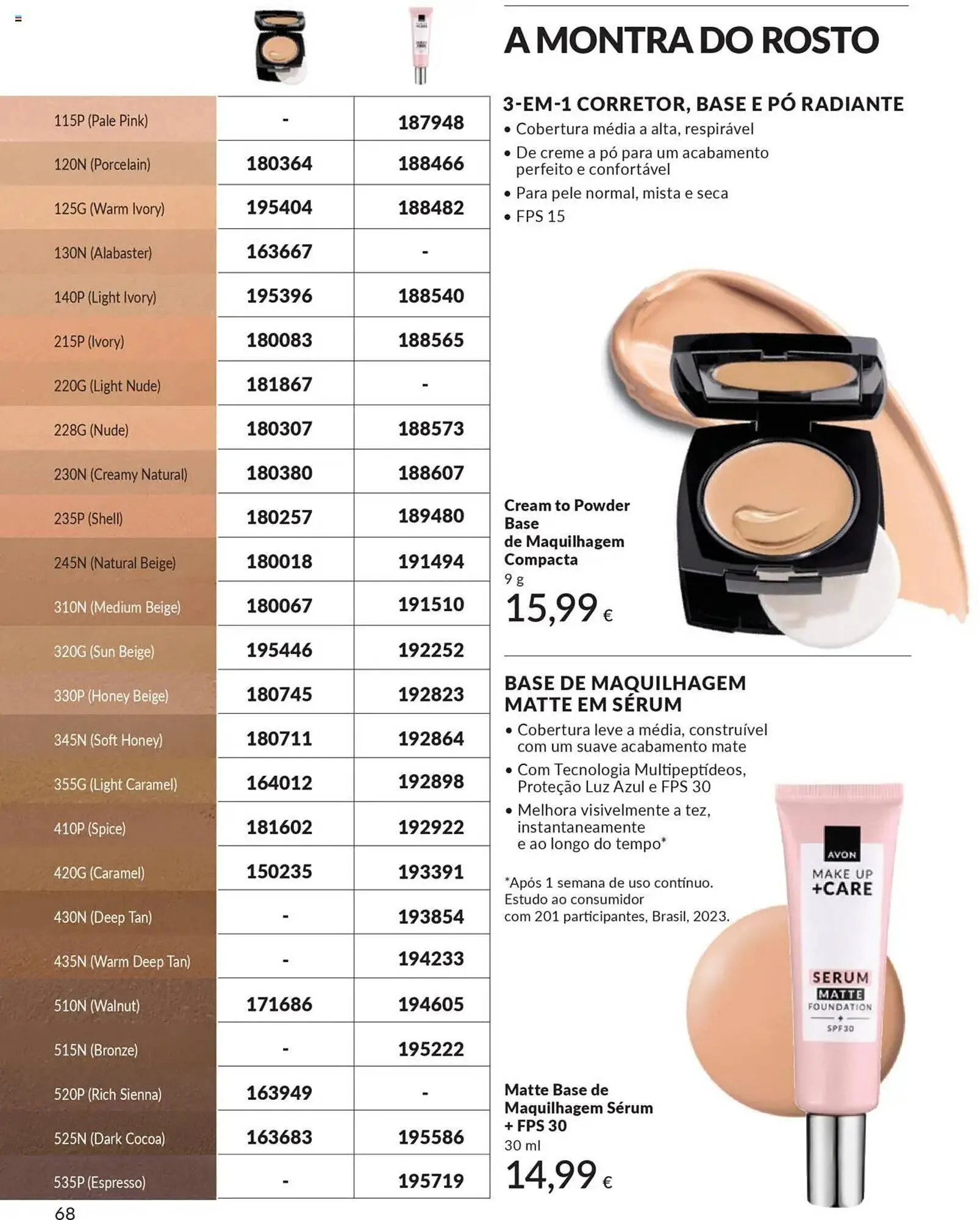 Folheto Catálogo Avon de 1 de outubro até 1 de novembro 2025 - Pagina 68