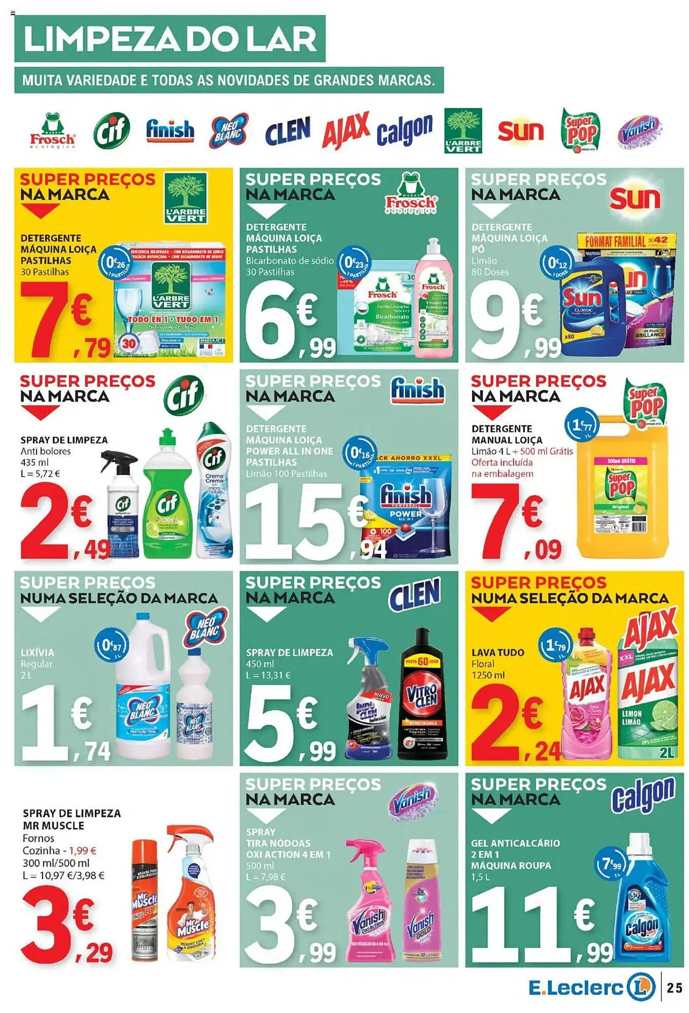 Folheto Folheto E.Leclerc de 10 de abril até 21 de abril 2025 - Pagina 25