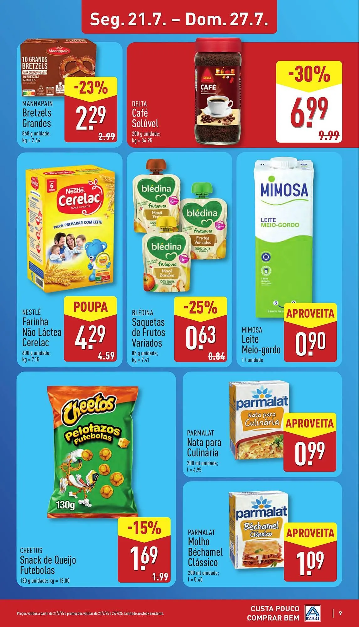 Folheto Folheto ALDI de 21 de julho até 27 de julho 2025 - Pagina 9