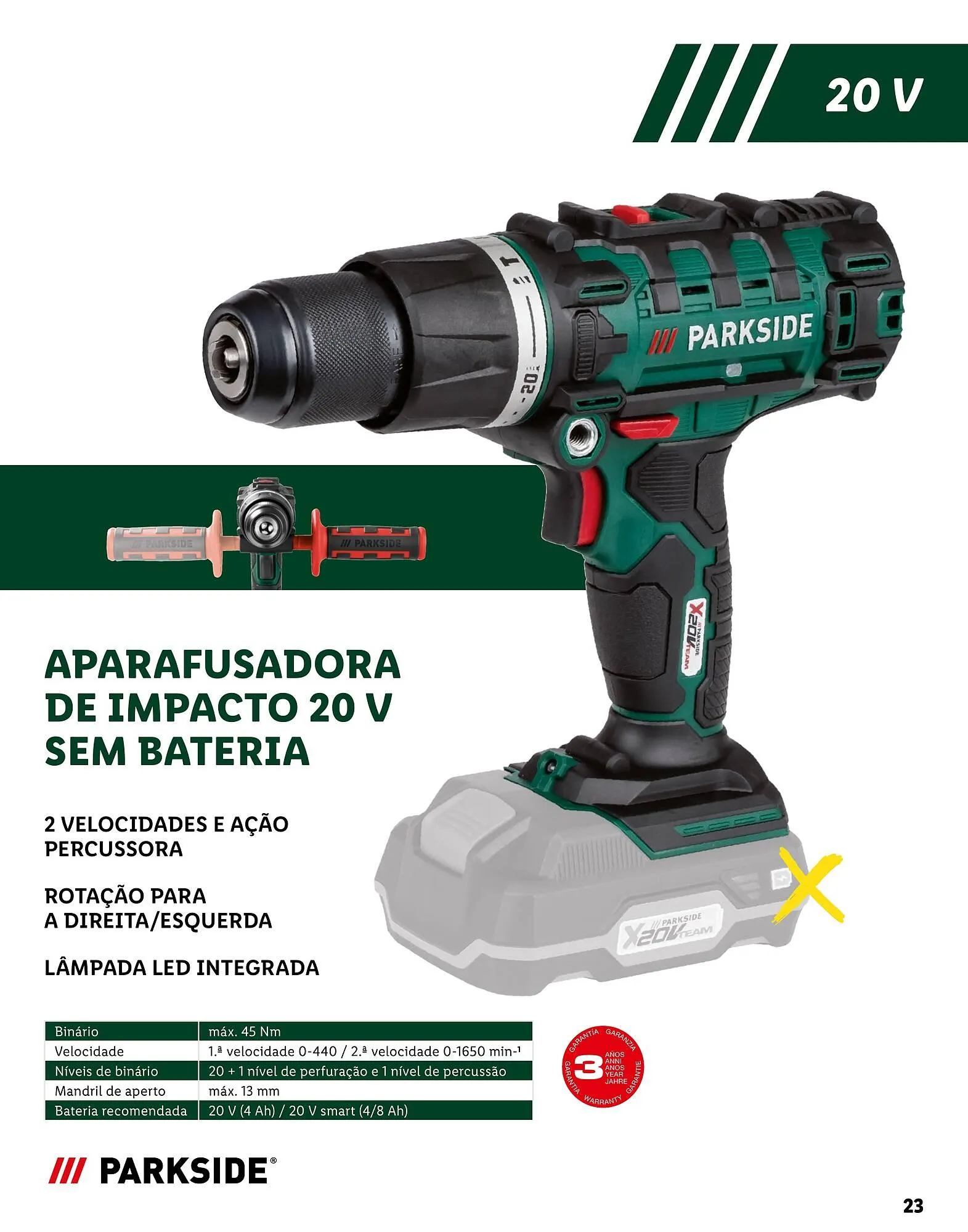 Folheto Folheto Lidl de 8 de janeiro até 9 de maio 2026 - Pagina 23