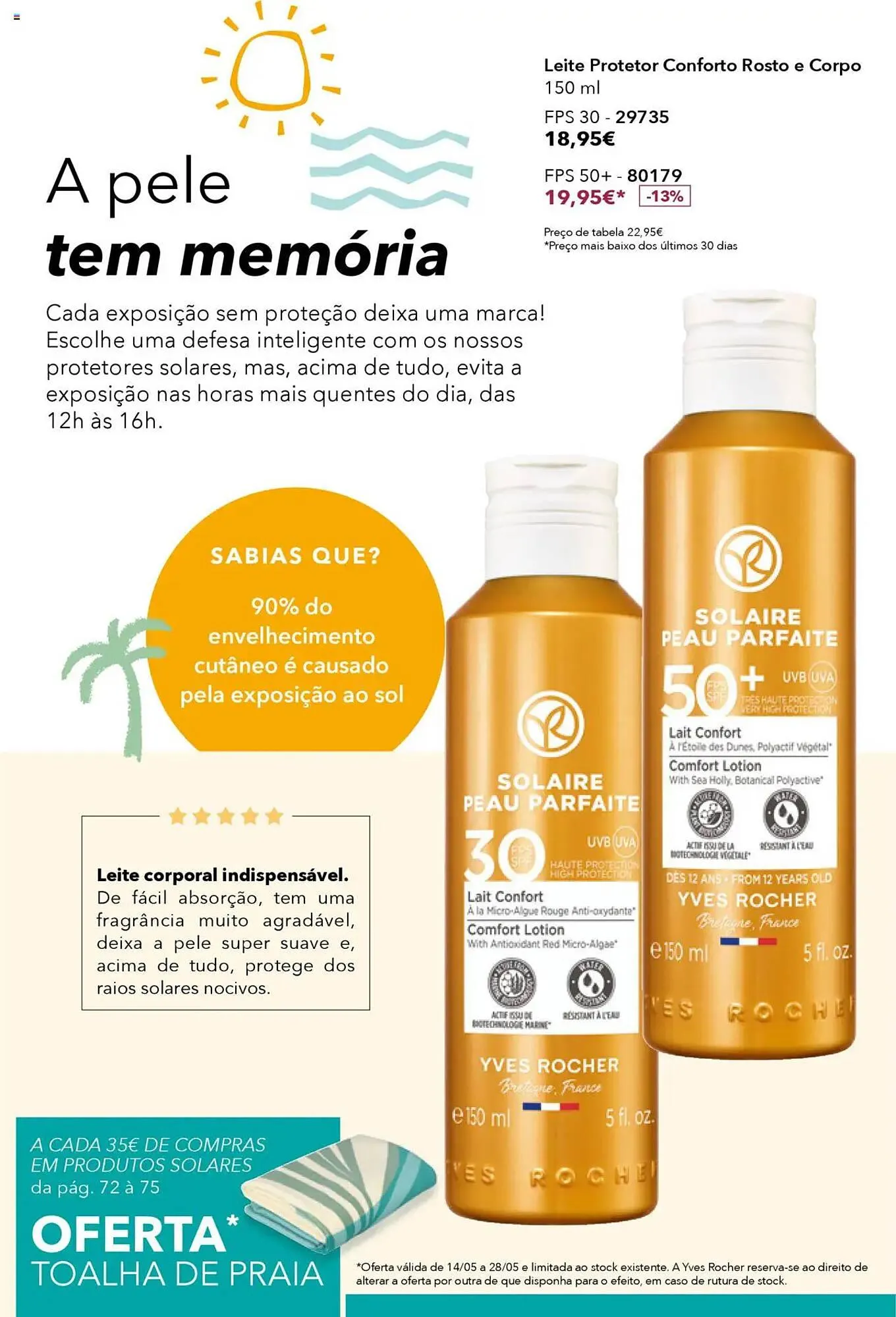 Folheto Folheto Yves Rocher de 14 de maio até 29 de maio 2025 - Pagina 75