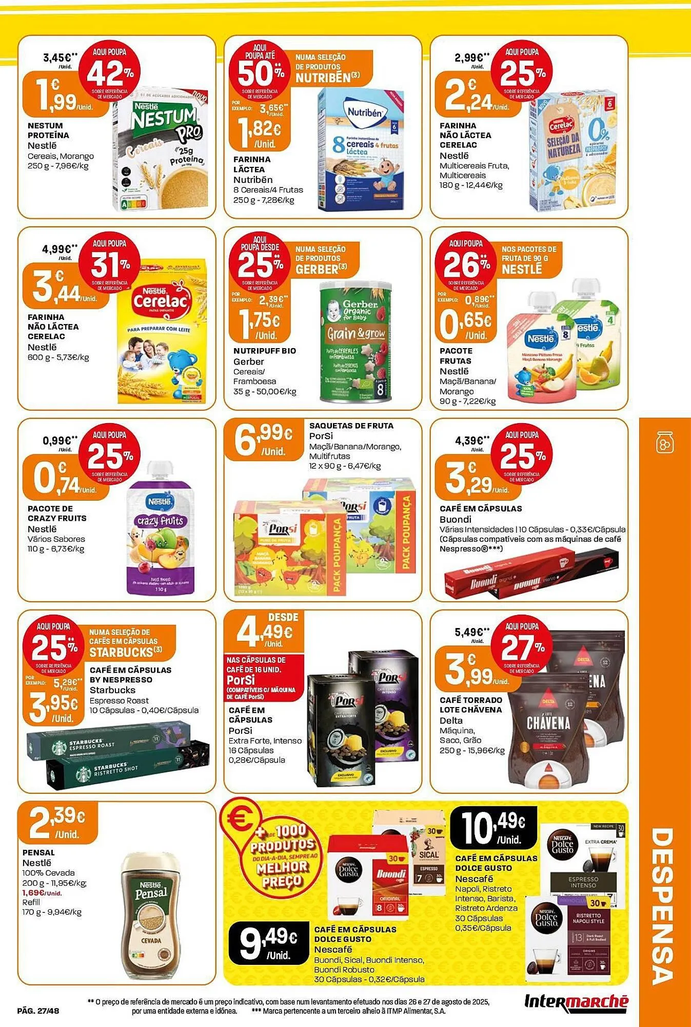 Folheto Folheto Intermarché de 2 de outubro até 8 de outubro 2025 - Pagina 27