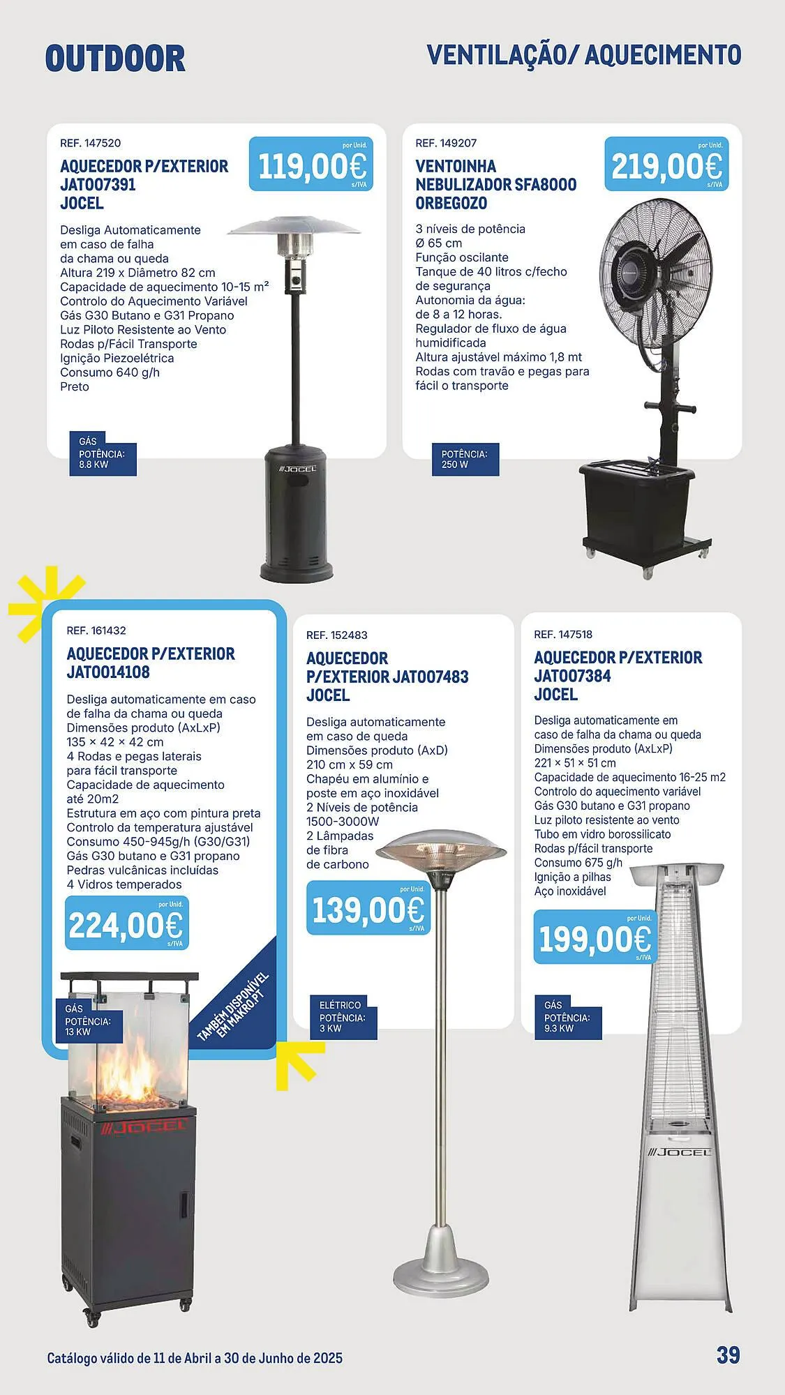 Folheto Folheto Makro de 11 de abril até 30 de junho 2025 - Pagina 39