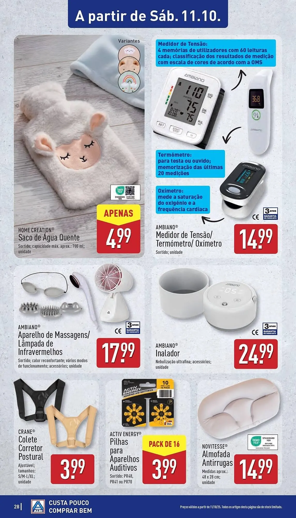Folheto Folheto ALDI de 6 de outubro até 12 de outubro 2025 - Pagina 28