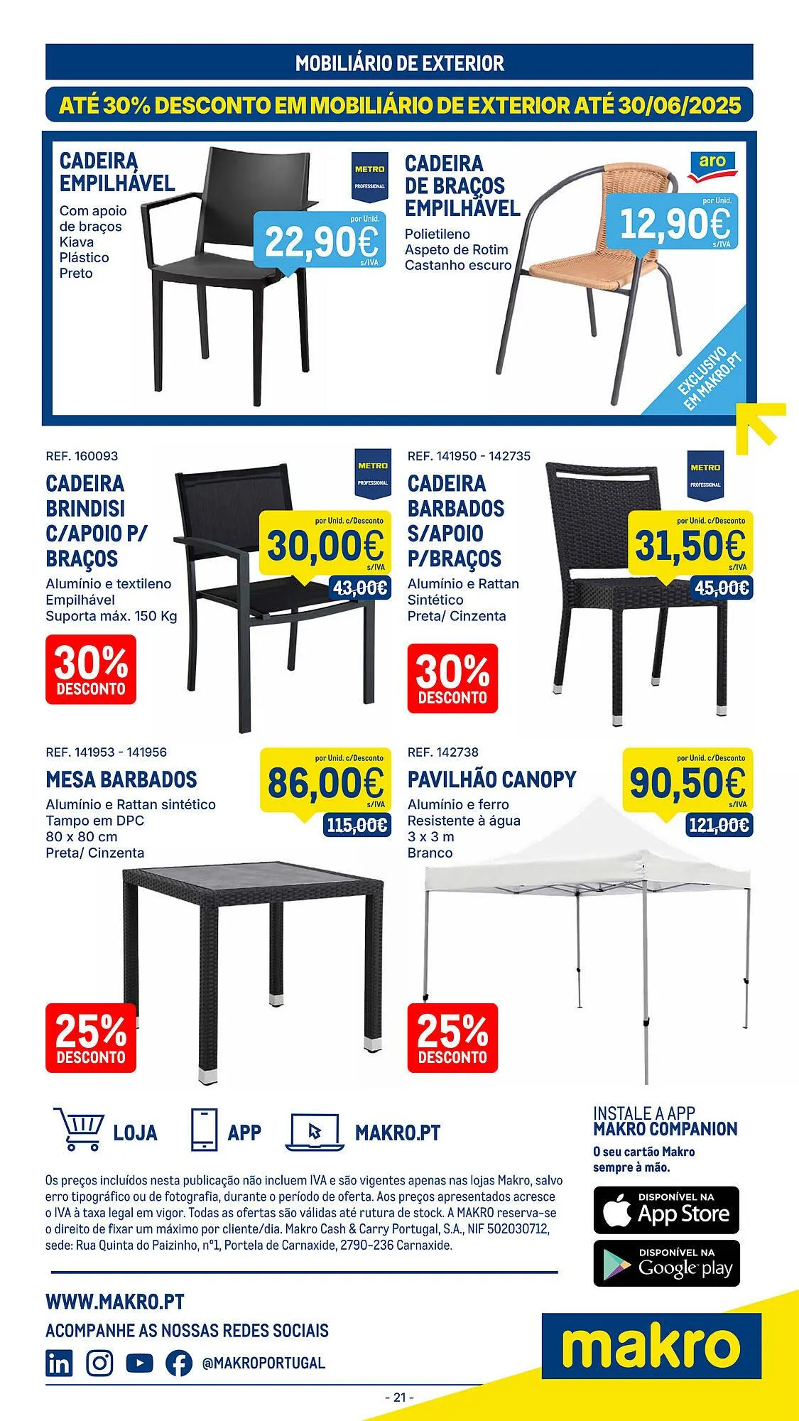 Folheto Folheto Makro de 10 de junho até 16 de junho 2025 - Pagina 21