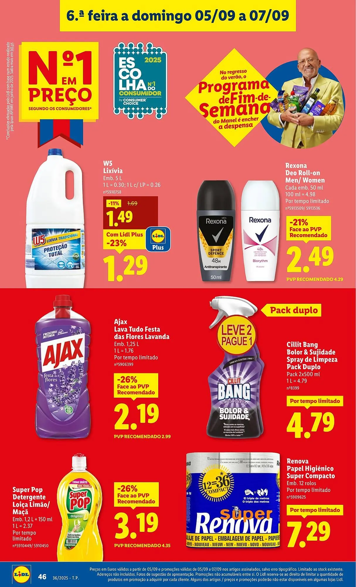 Folheto Folheto Lidl de 1 de setembro até 7 de setembro 2025 - Pagina 46