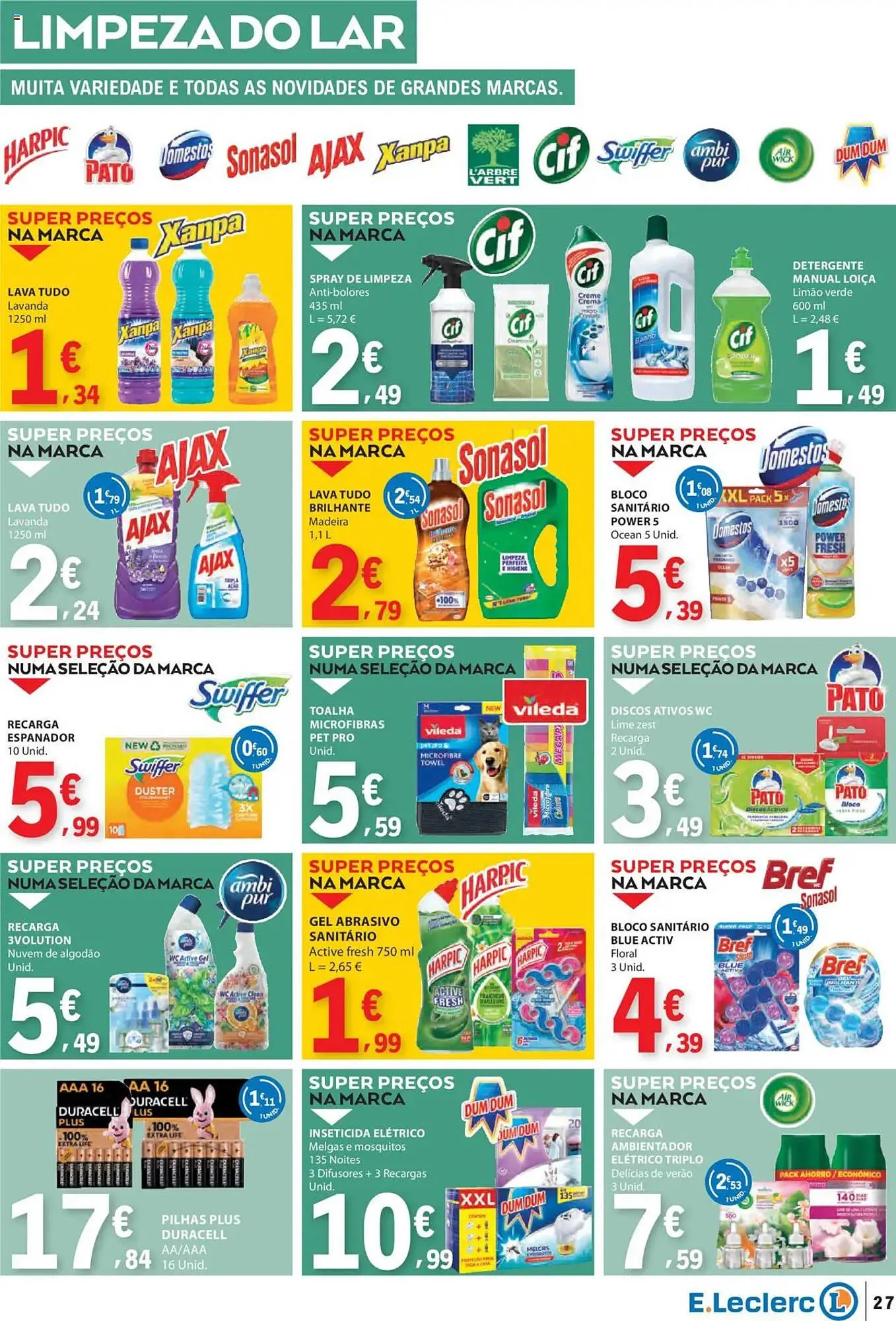 Folheto Folheto E.Leclerc de 27 de março até 2 de abril 2025 - Pagina 27