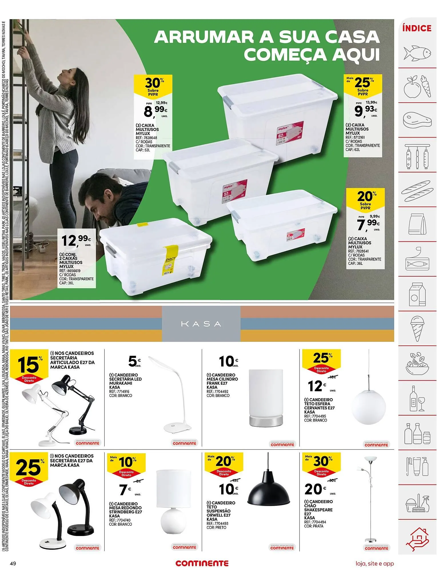 Folheto Folheto Continente de 24 de fevereiro até 2 de março 2026 - Pagina 49
