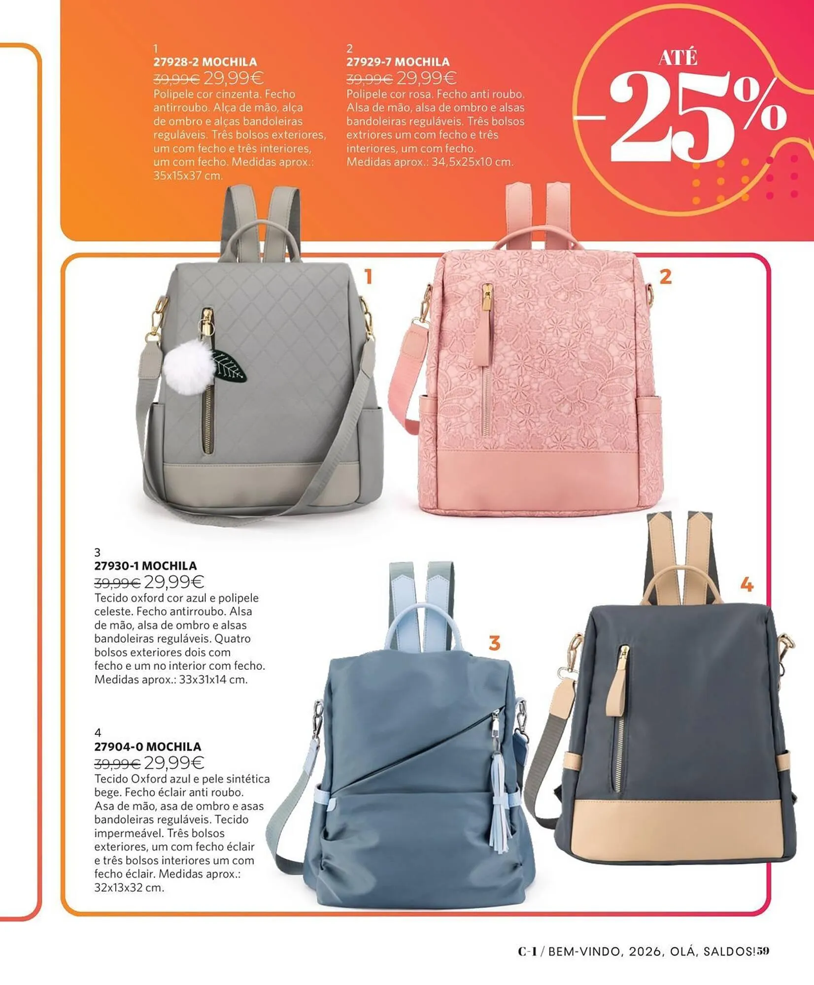 Folheto Catálogo Cristian Lay de 29 de dezembro até 18 de janeiro 2026 - Pagina 59