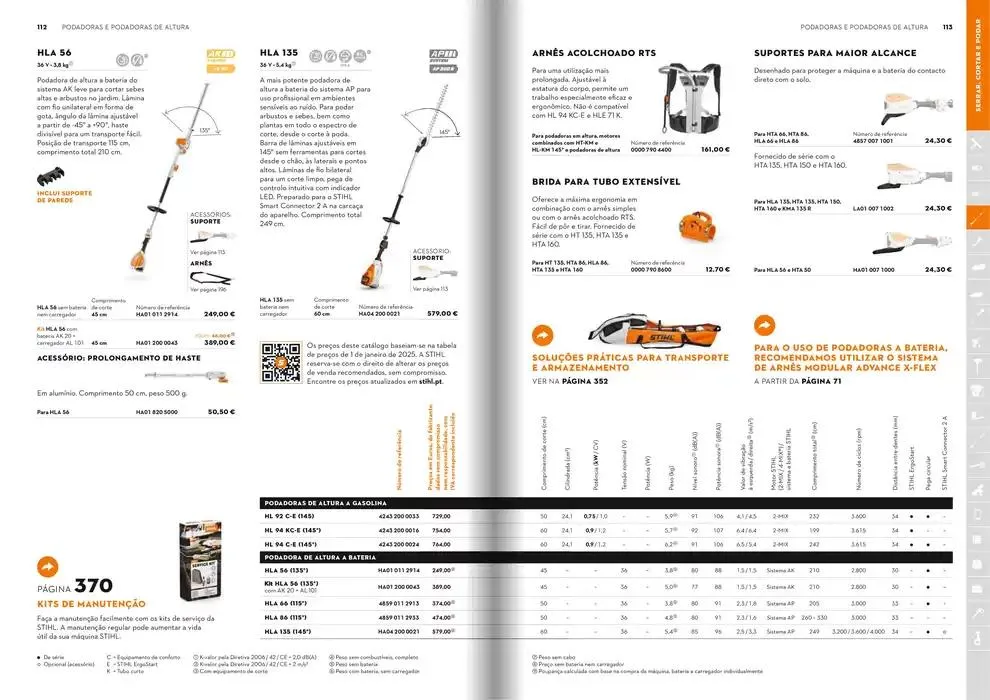 Folheto Catálogo STIHL 2025 de 29 de janeiro até 31 de dezembro 2025 - Pagina 57
