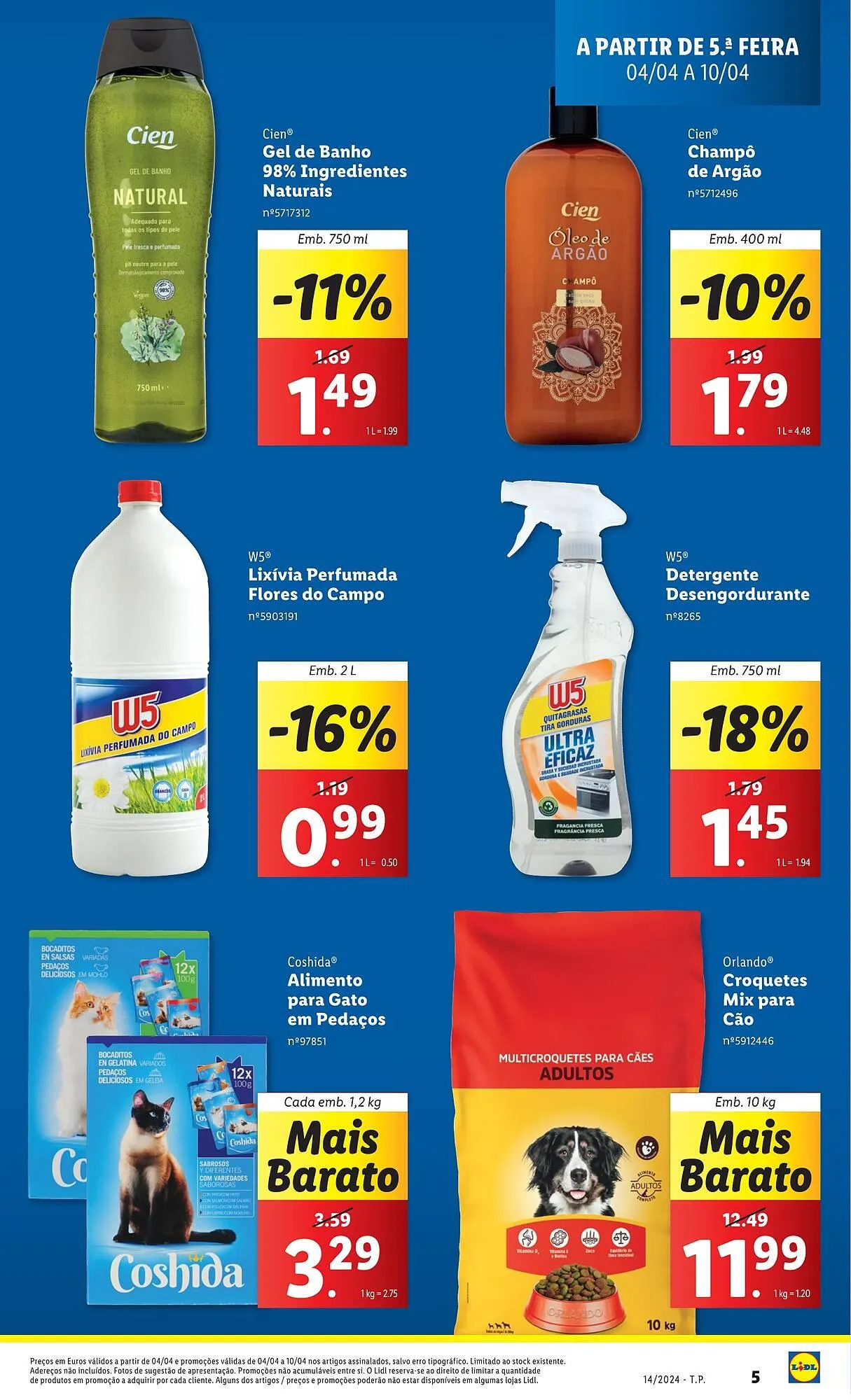 Folheto Folheto Lidl de 4 de abril até 10 de abril 2024 - Pagina 5
