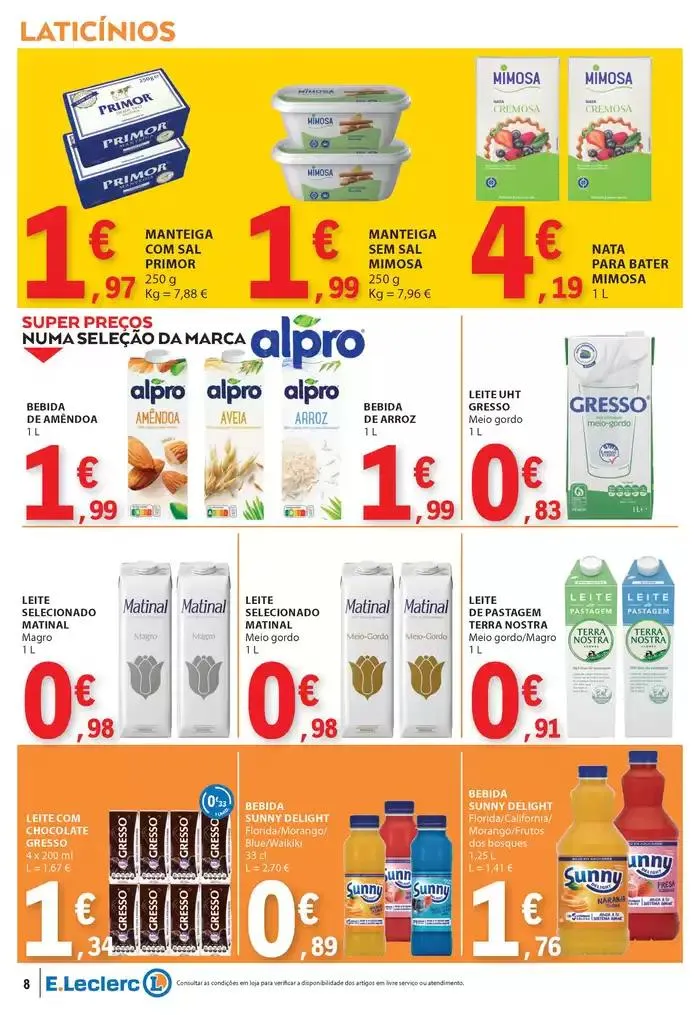 Folheto Pechinchas exclusivas de 9 de janeiro até 15 de janeiro 2025 - Pagina 8