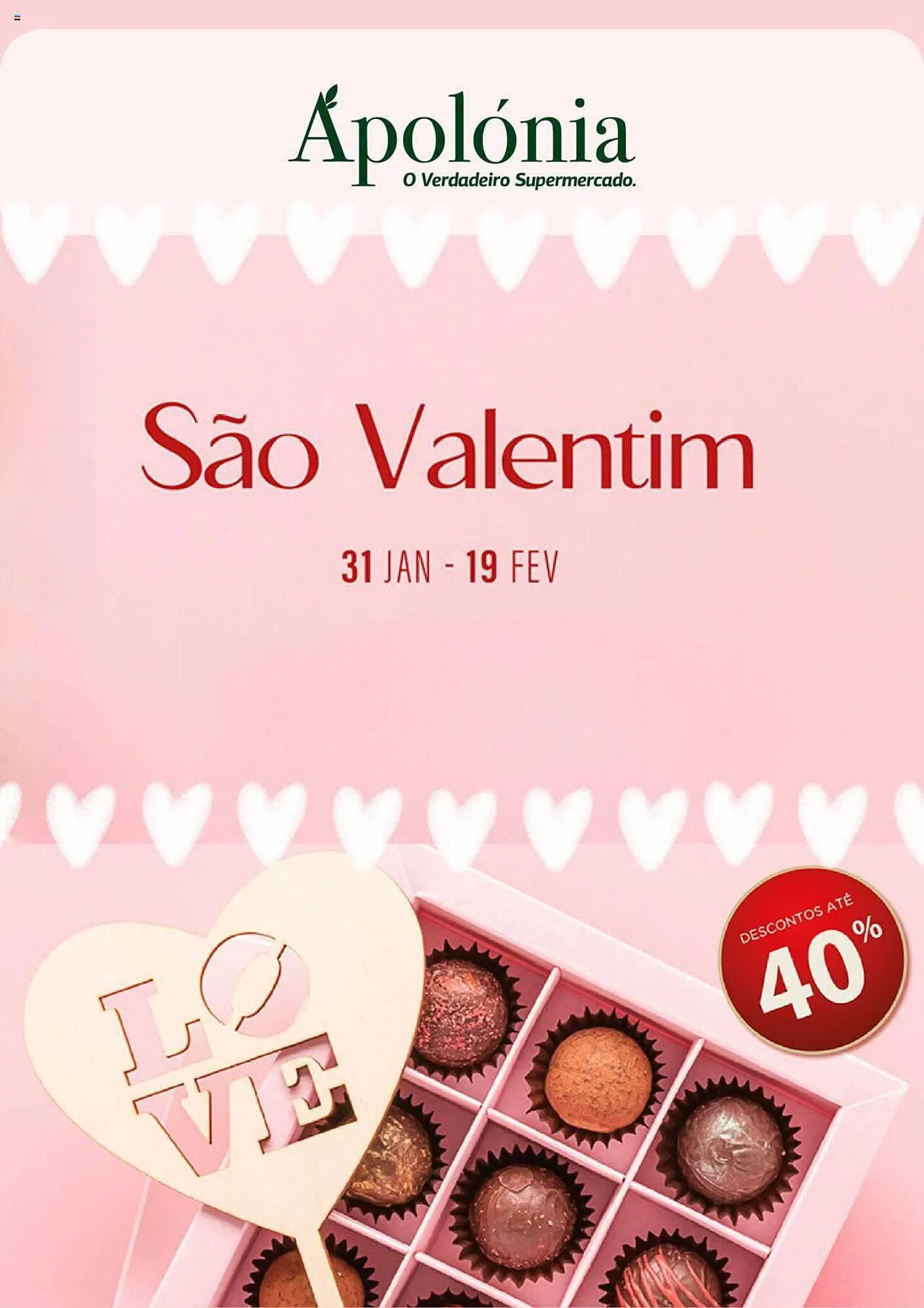 Folheto Folheto Apolónia de 31 de janeiro até 19 de fevereiro 2024 - Pagina