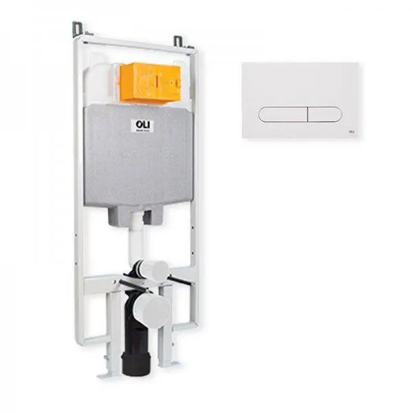 Estrutura OLI80 Sanitarblock + Placa Bound Branca