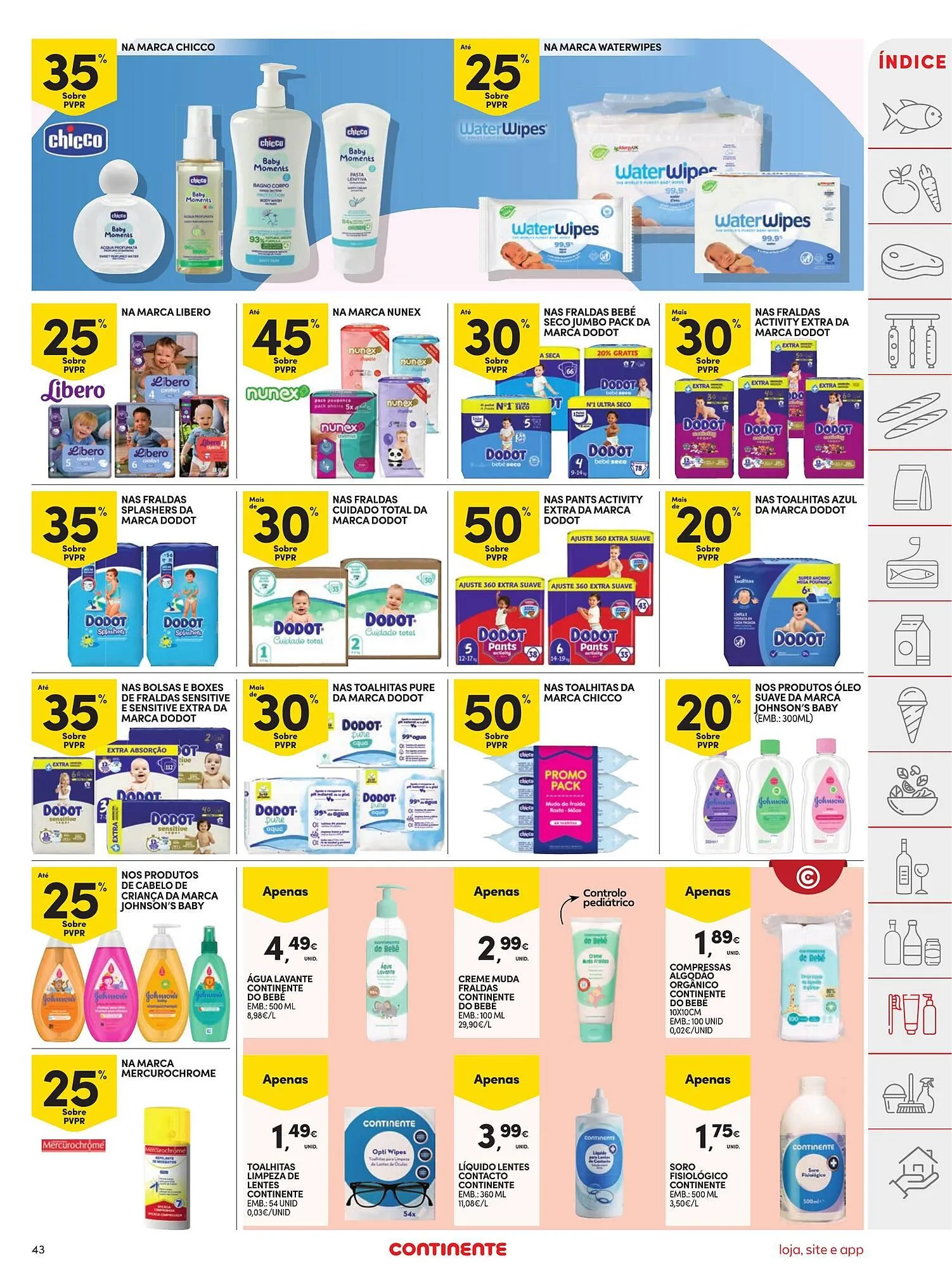 Folheto folheto Continente de 2 de setembro até 8 de setembro 2025 - Pagina 43