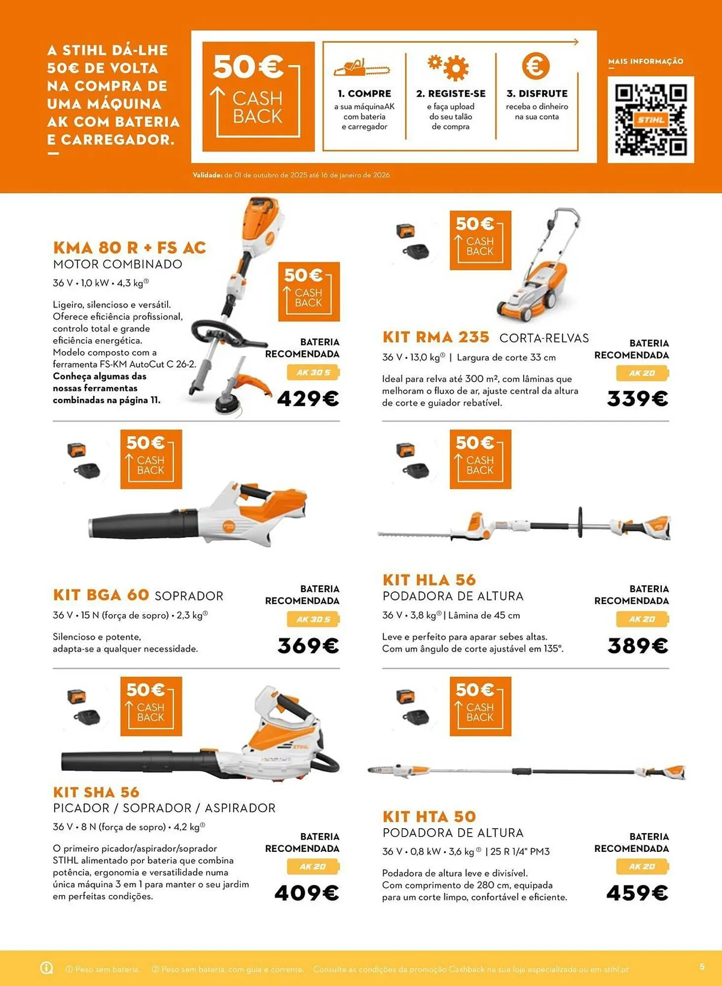 Folheto Catálogo Stihl de 24 de novembro até 10 de janeiro 2026 - Pagina 5