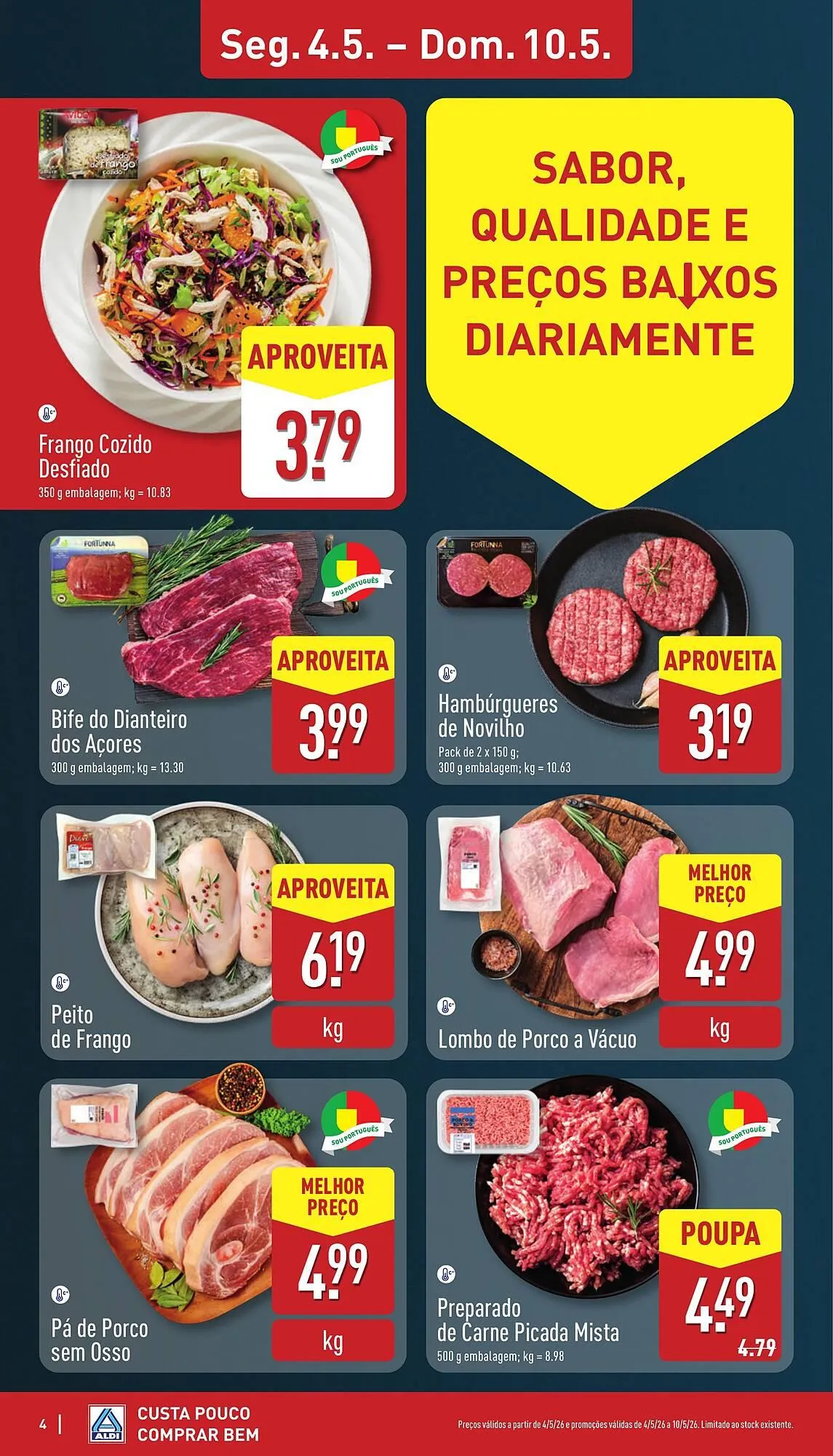 Folheto Folheto ALDI de 4 de maio até 10 de maio 2026 - Pagina 4