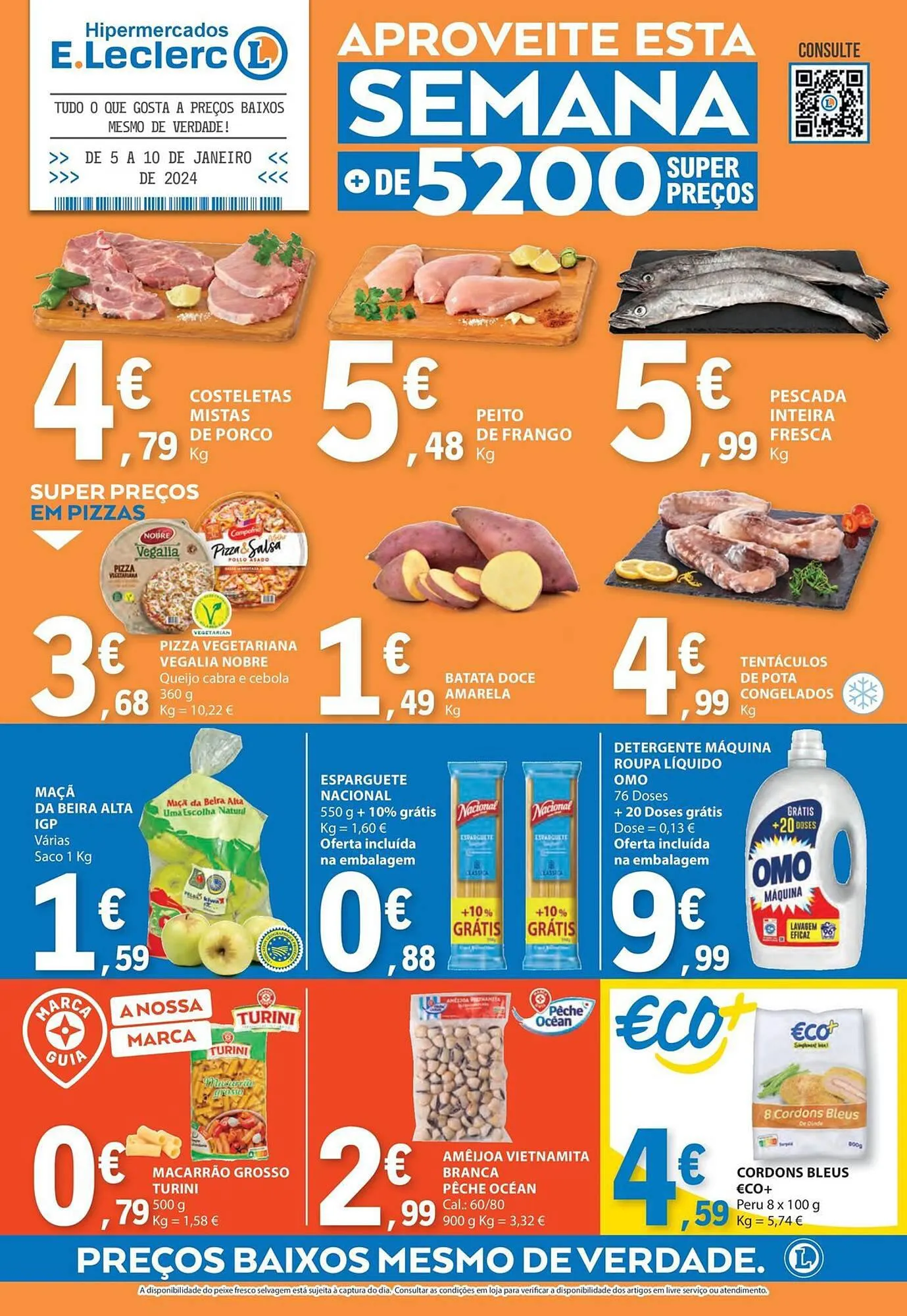 Folheto Folheto E.Leclerc de 5 de janeiro até 10 de janeiro 2024 - Pagina 1