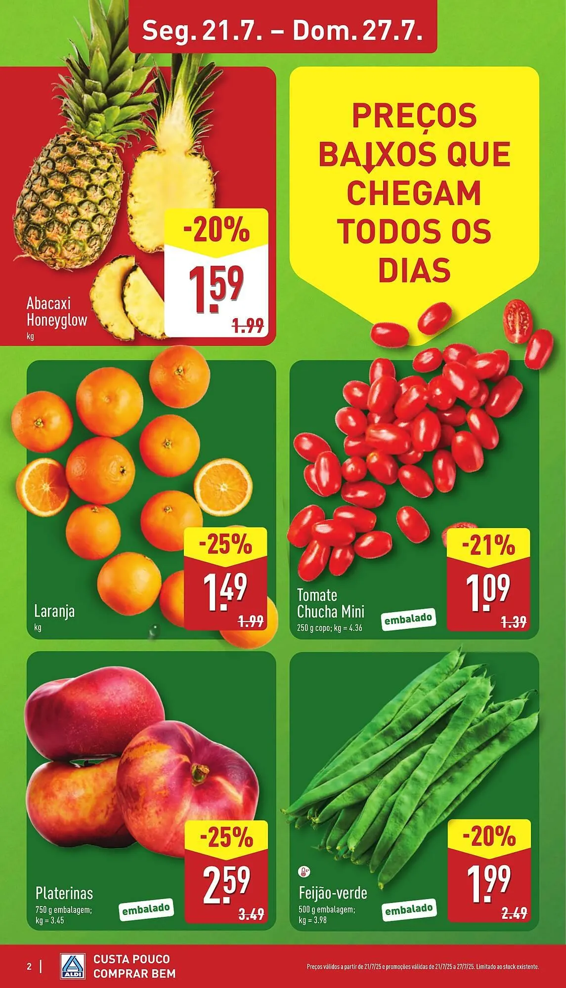 Folheto Folheto ALDI de 21 de julho até 27 de julho 2025 - Pagina 2