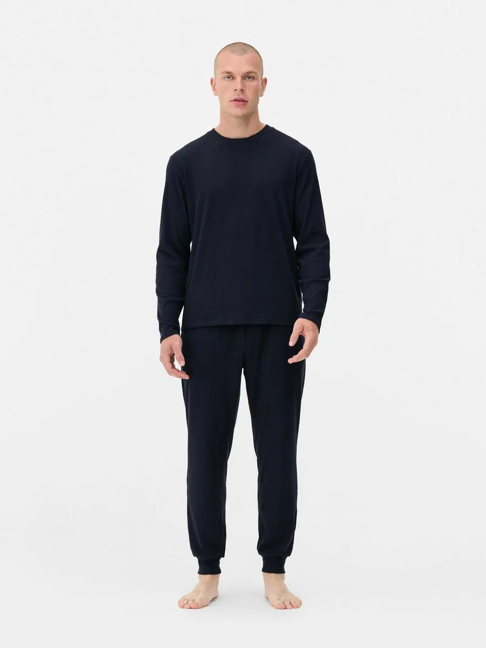 Pijama comprido bloco cor