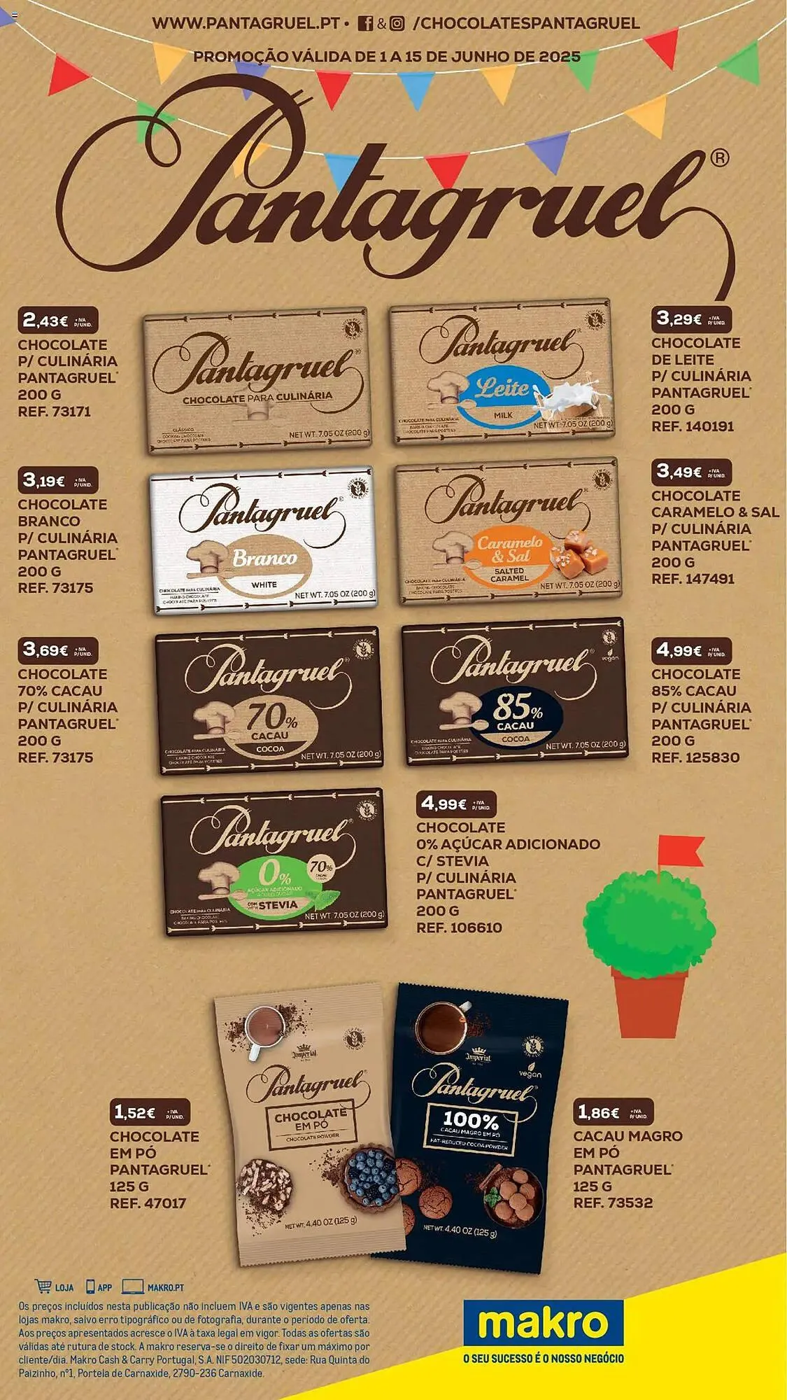 Folheto Folheto Makro de 1 de junho até 15 de junho 2025 - Pagina 1
