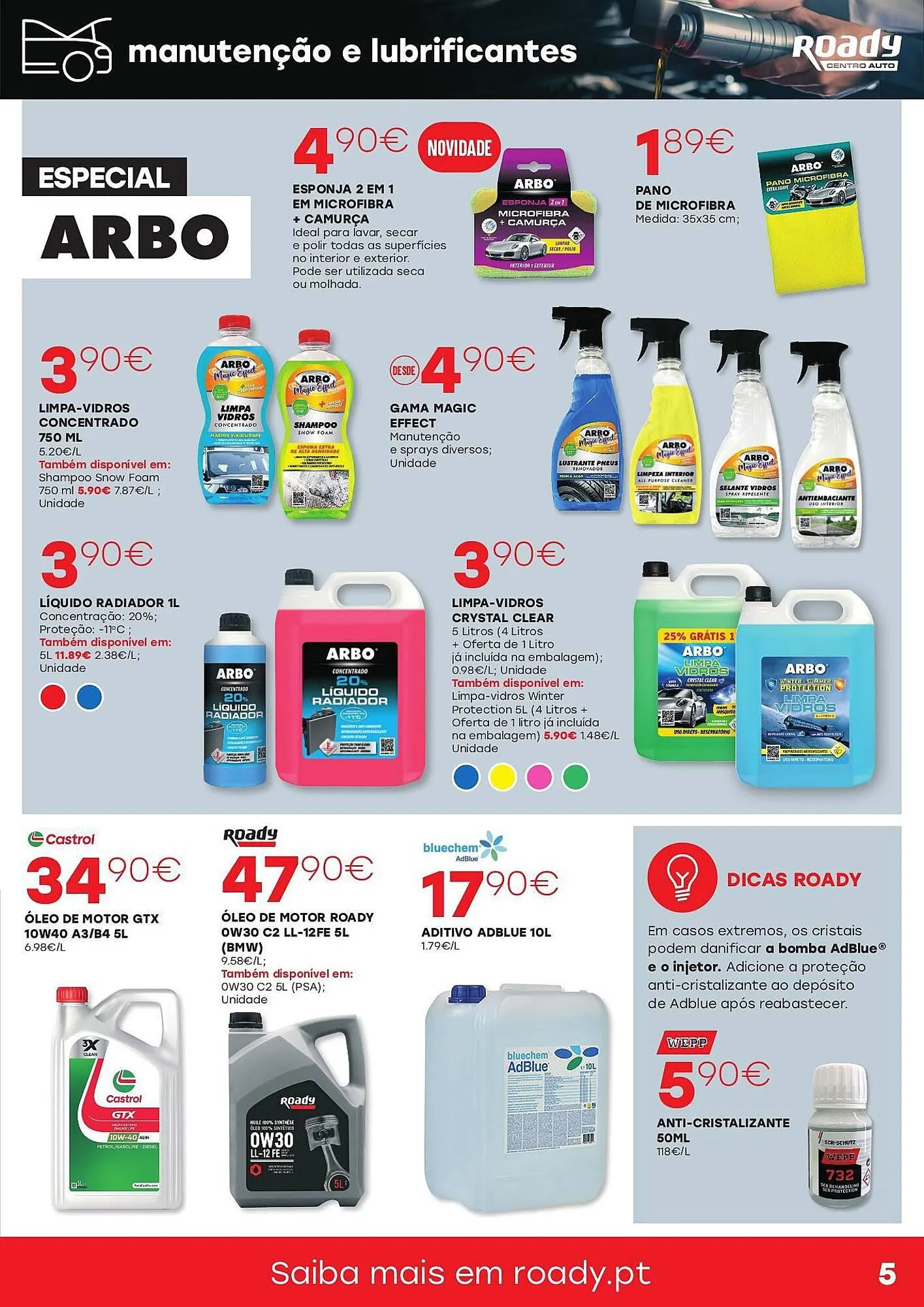 Folheto Folheto Roady de 30 de janeiro até 23 de fevereiro 2025 - Pagina 5