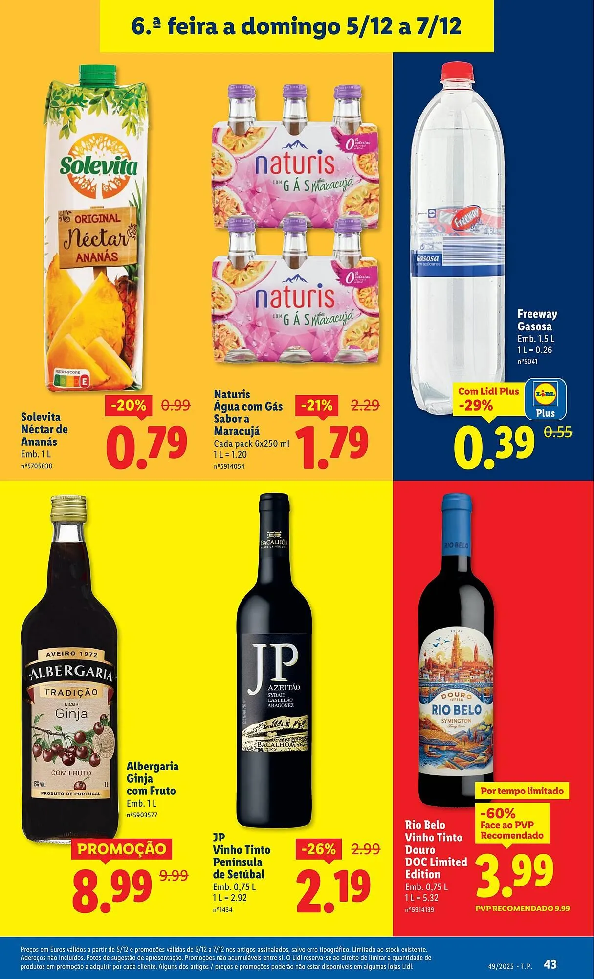 Folheto Folheto Lidl de 1 de dezembro até 7 de dezembro 2025 - Pagina 43