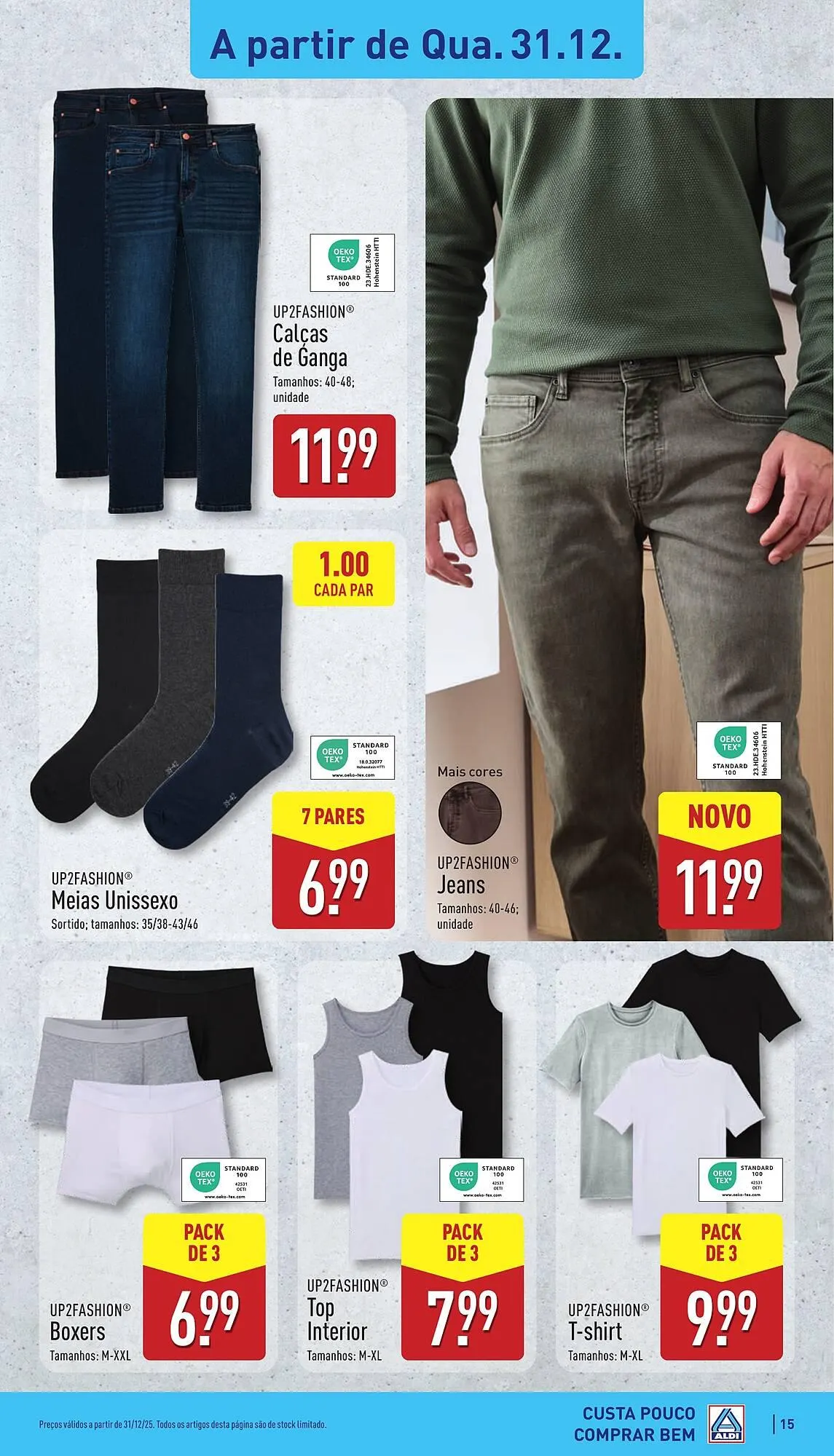 Folheto Folheto ALDI de 29 de dezembro até 4 de janeiro 2026 - Pagina 15