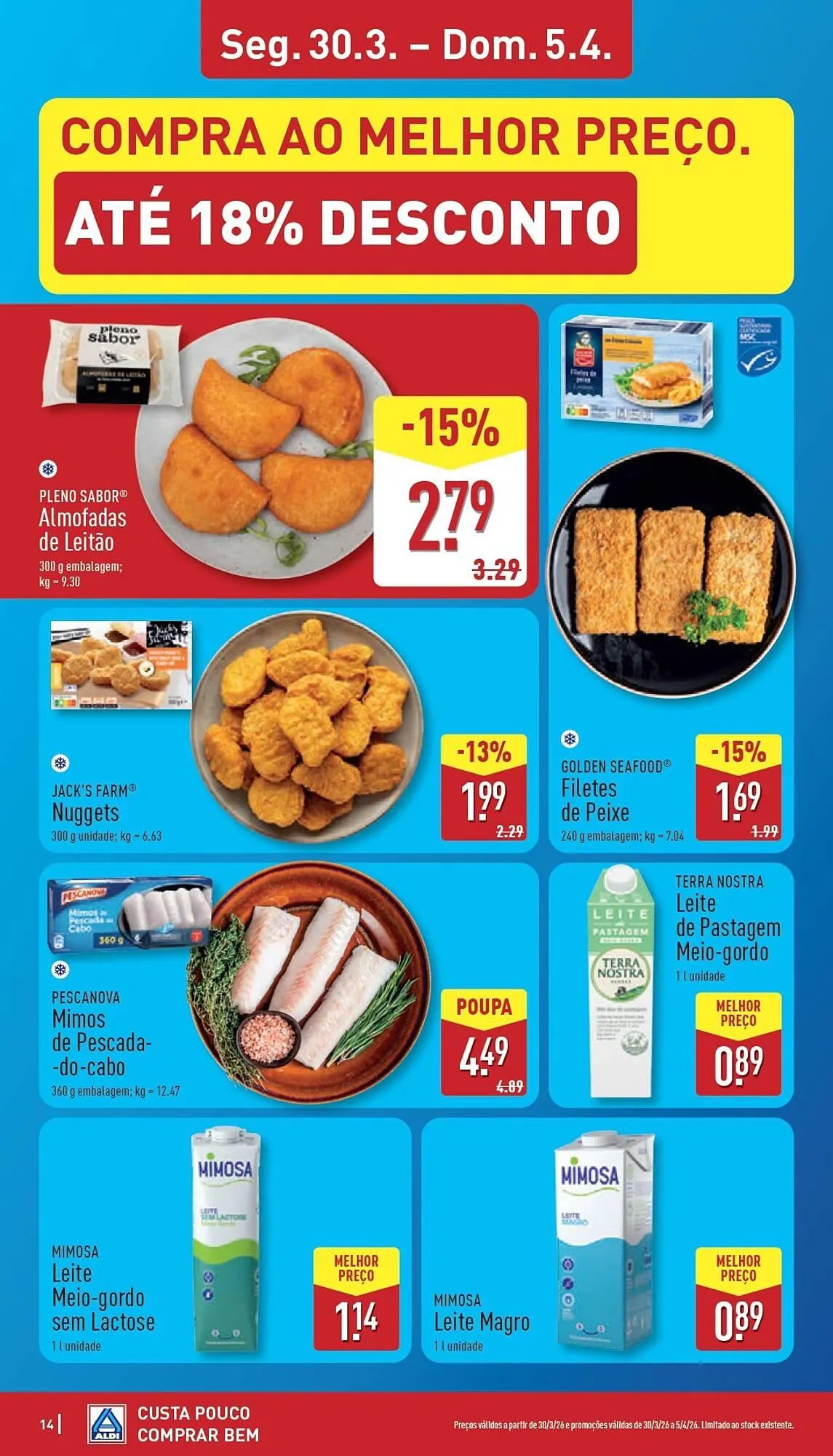 Folheto Folheto ALDI de 30 de março até 5 de abril 2026 - Pagina 14
