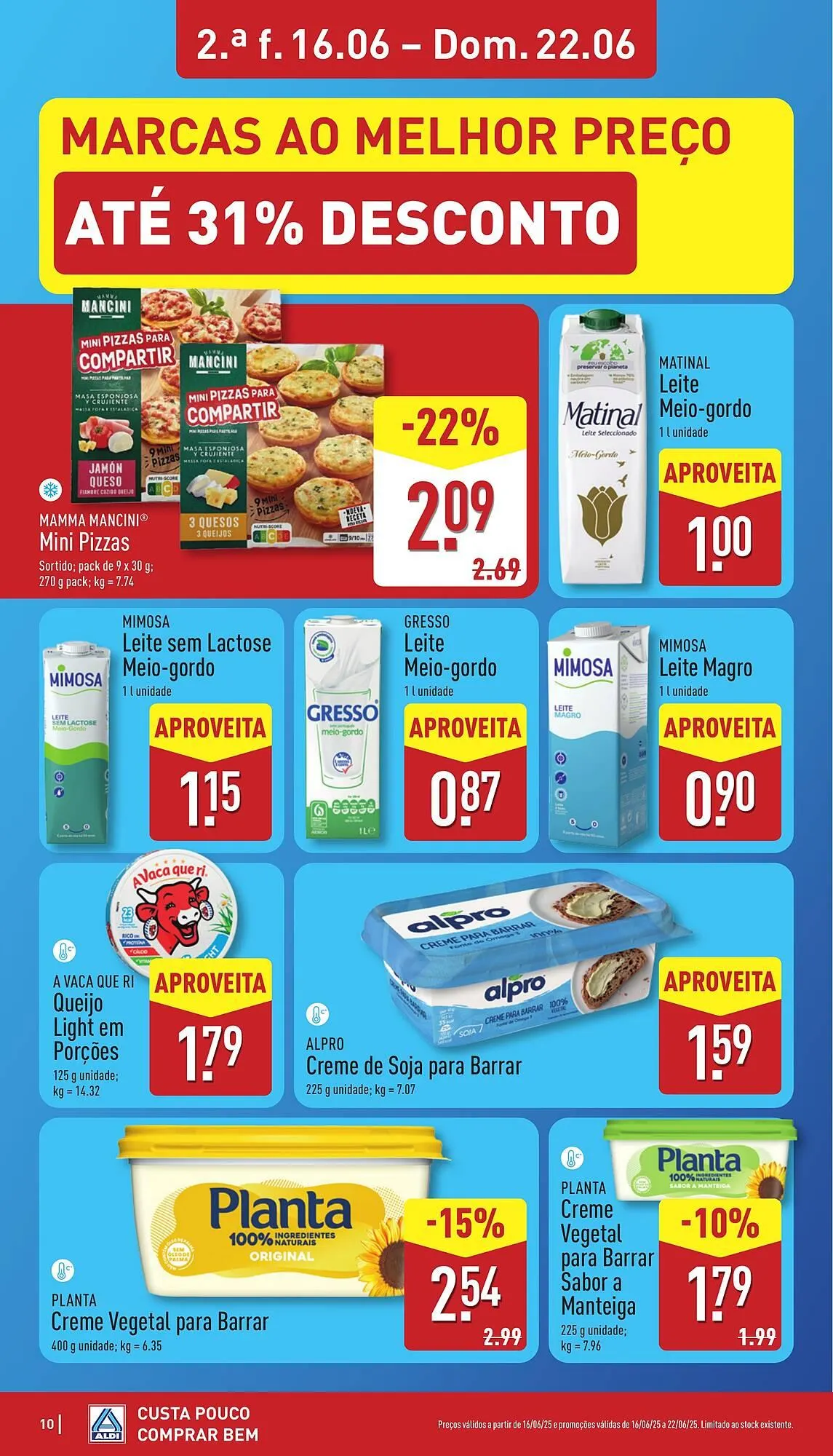 Folheto Folheto ALDI de 16 de junho até 22 de junho 2025 - Pagina 10