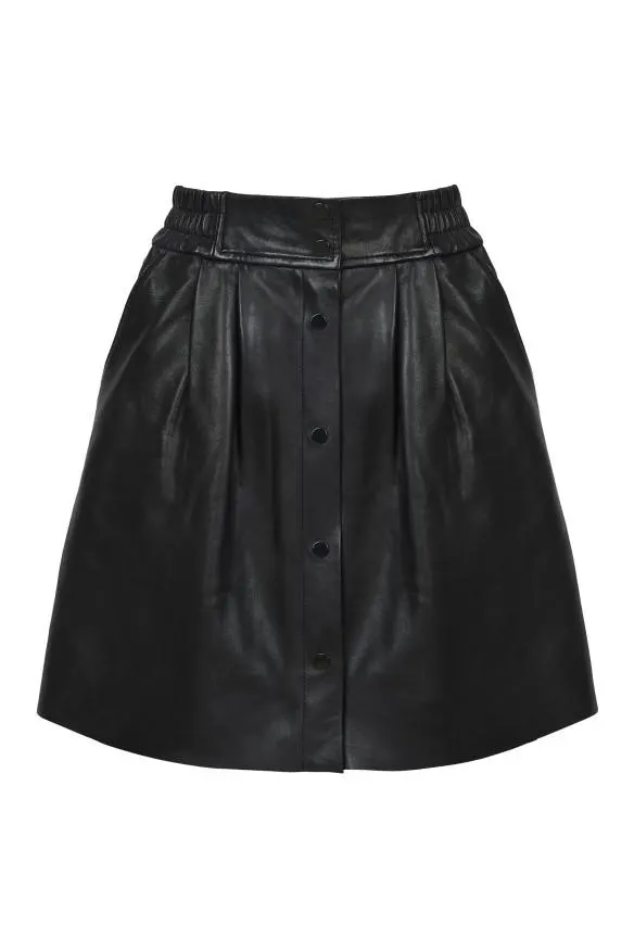 Saia em pele Zoe