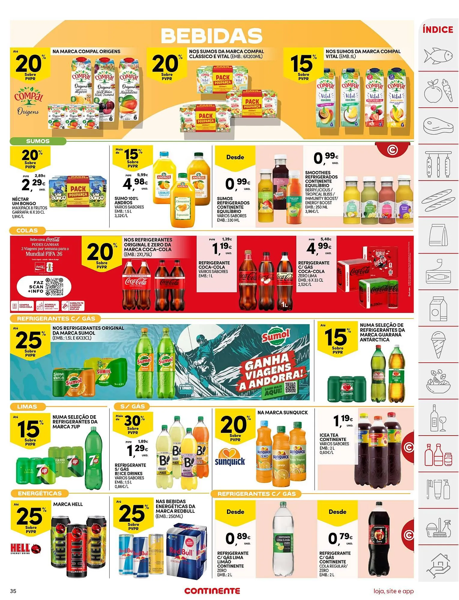 Folheto Folheto Continente de 24 de fevereiro até 2 de março 2026 - Pagina 35