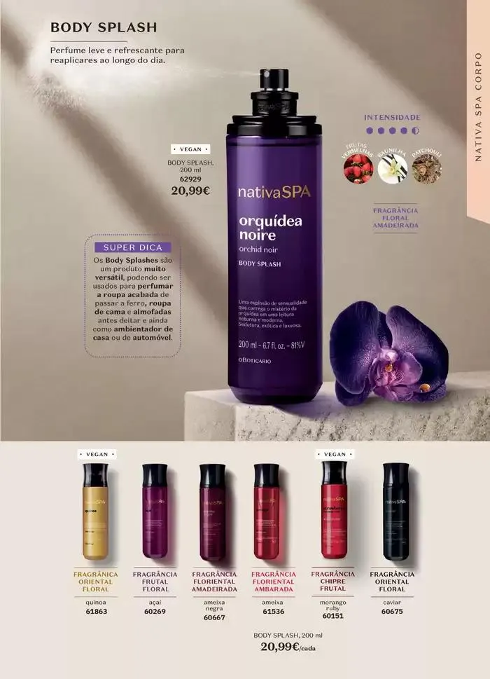 Folheto Novo Eau De Parfum de 29 de janeiro até 25 de fevereiro 2025 - Pagina 99