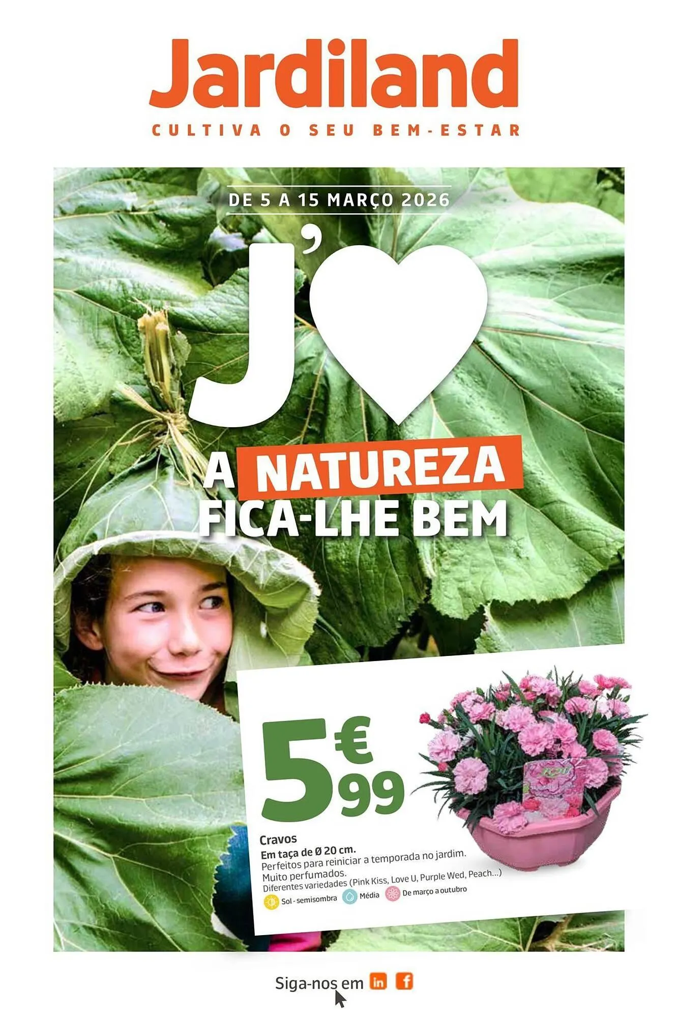 Folheto Catálogo Jardiland de 5 de março até 15 de março 2026 - Pagina 1