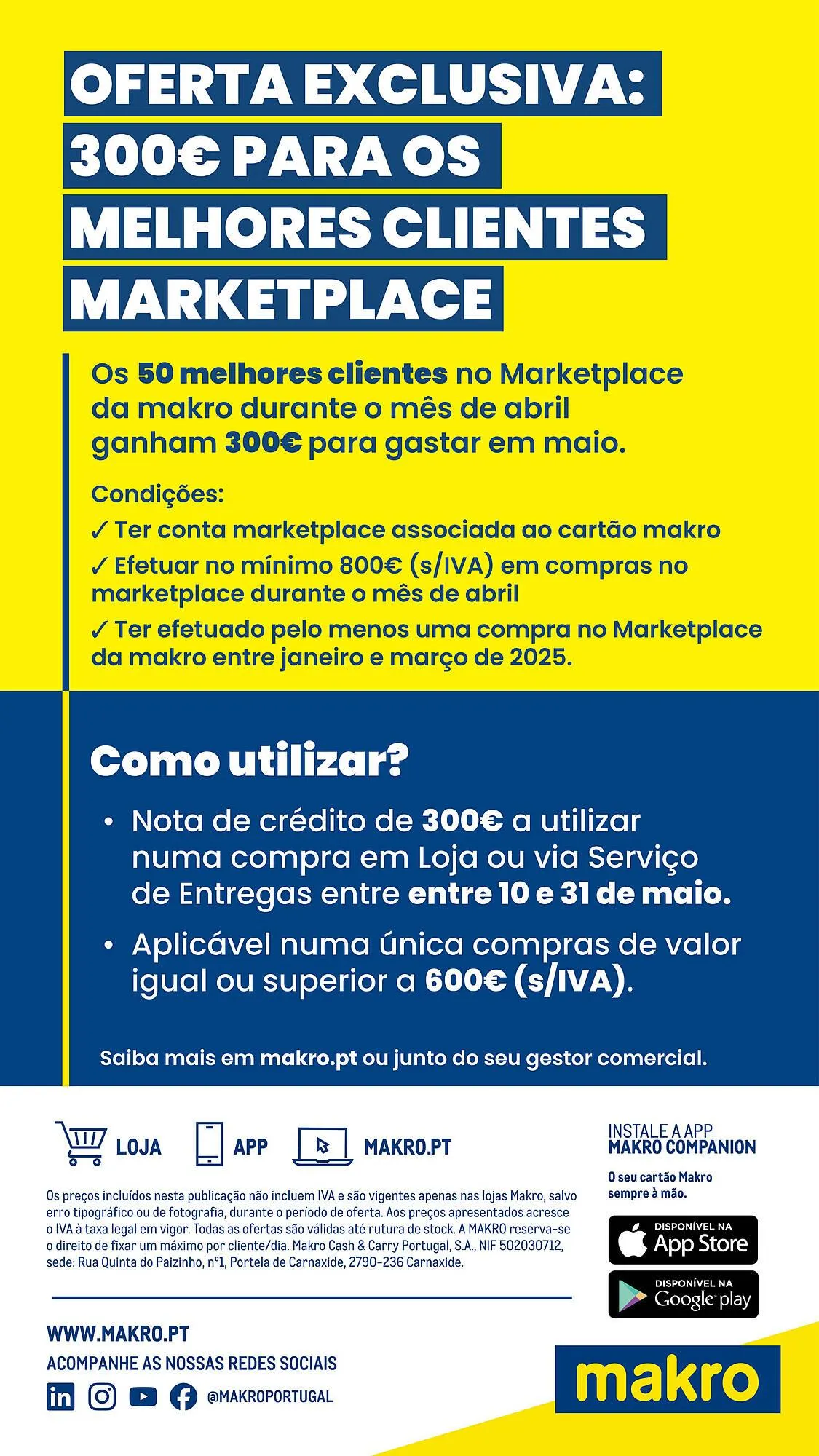 Folheto Folheto Makro de 22 de abril até 28 de abril 2025 - Pagina 18