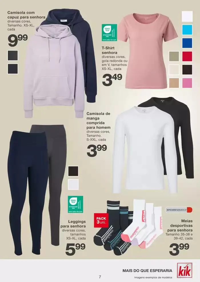 Folheto Preços de qualidade para adultos e crianças de 13 de janeiro até 19 de janeiro 2025 - Pagina 7