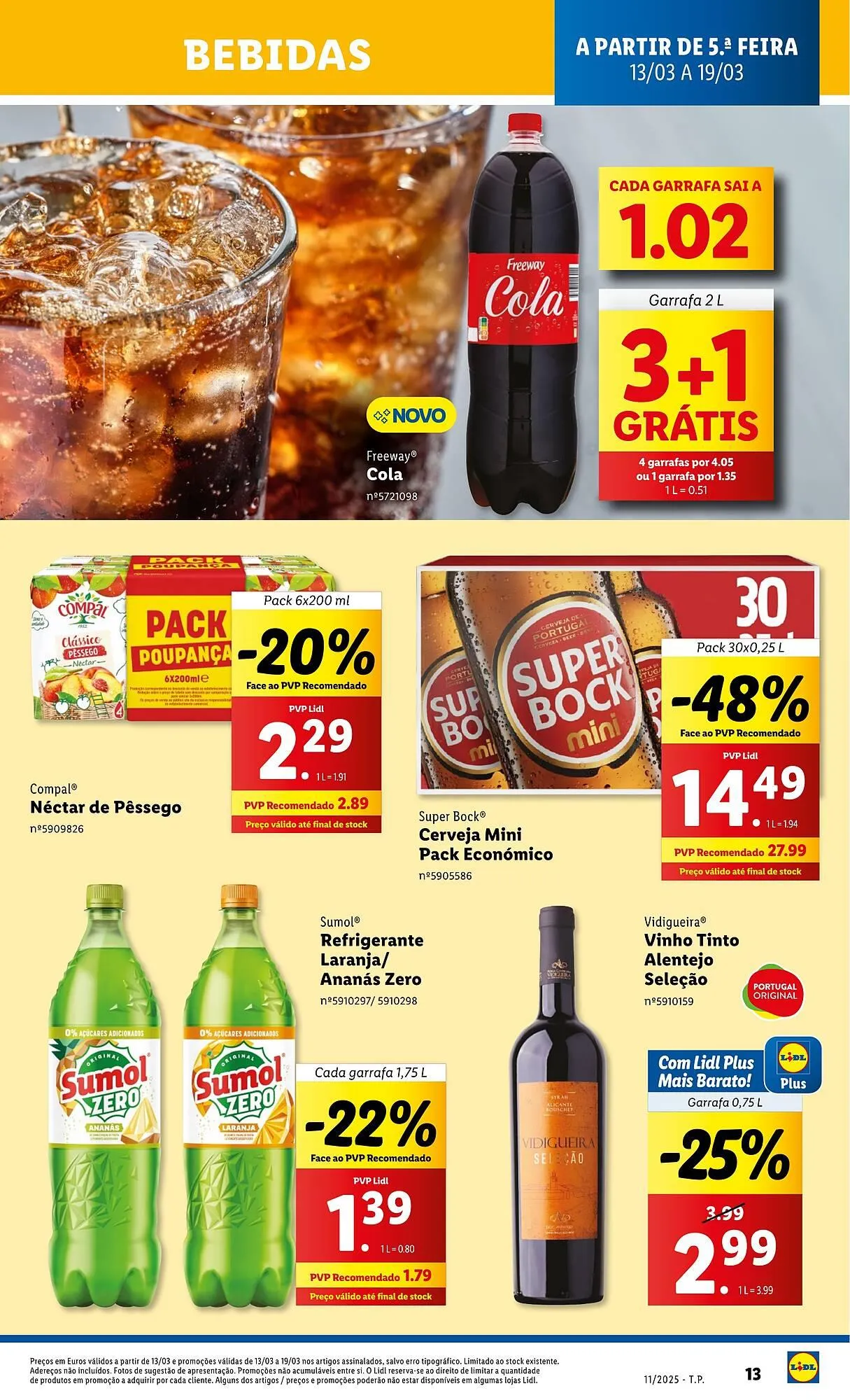 Folheto Folheto Lidl de 13 de março até 19 de março 2025 - Pagina 13