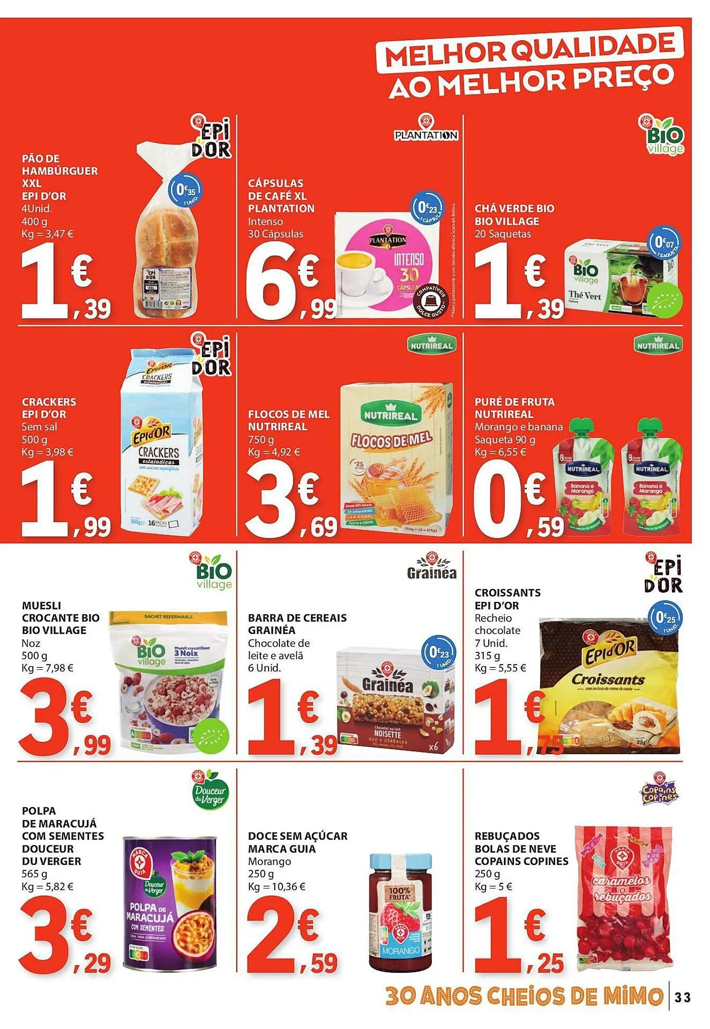 Folheto Folheto E.Leclerc de 22 de janeiro até 28 de janeiro 2026 - Pagina 33