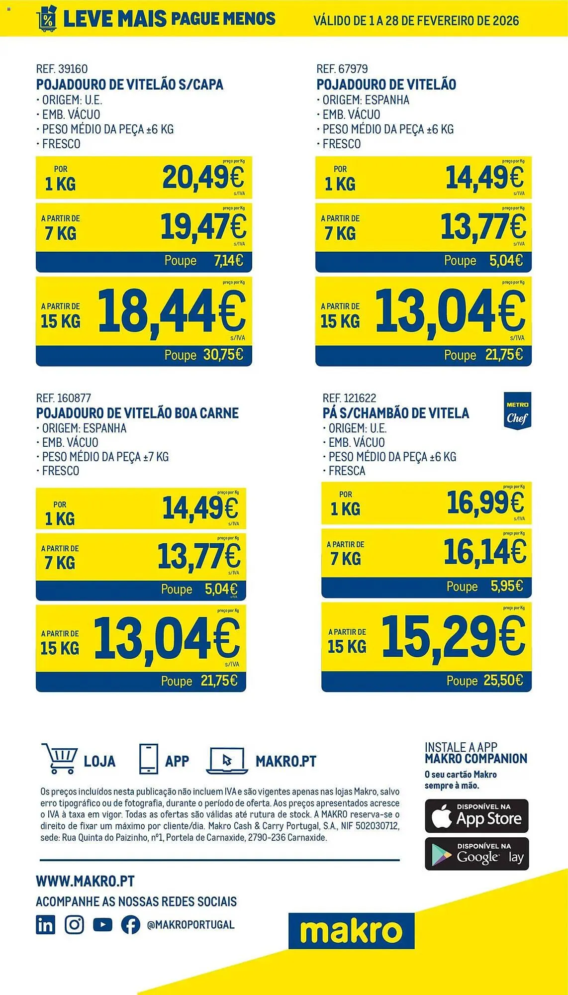 Folheto Catálogo Makro de 1 de fevereiro até 1 de março 2026 - Pagina 7