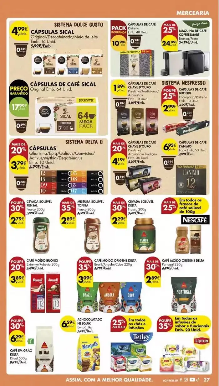 Folheto Ofertas especiais atrativas para todos de 7 de janeiro até 13 de janeiro 2025 - Pagina 24