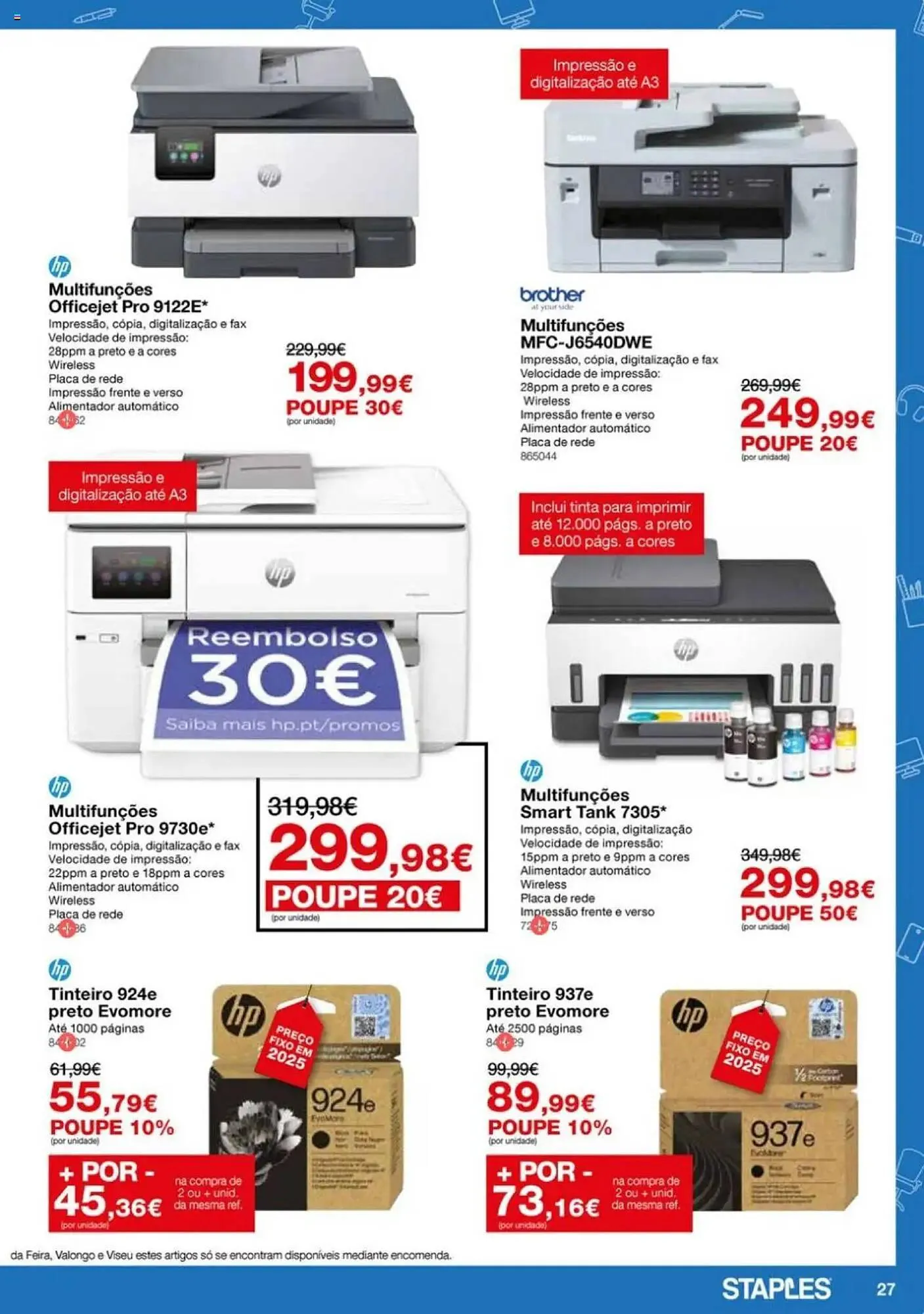 Folheto Folheto Staples de 2 de janeiro até 20 de fevereiro 2025 - Pagina 27